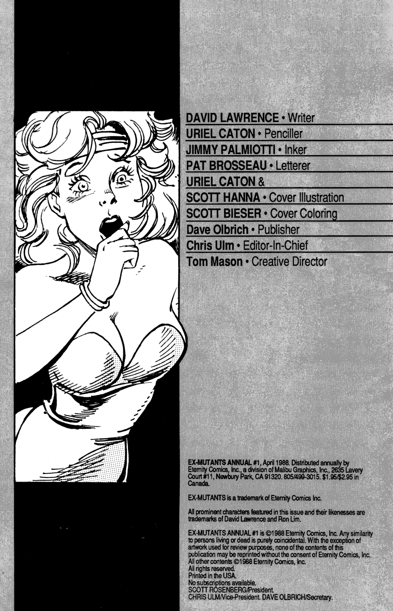 Read online Ex-Mutants Annual comic -  Issue # Full - 2