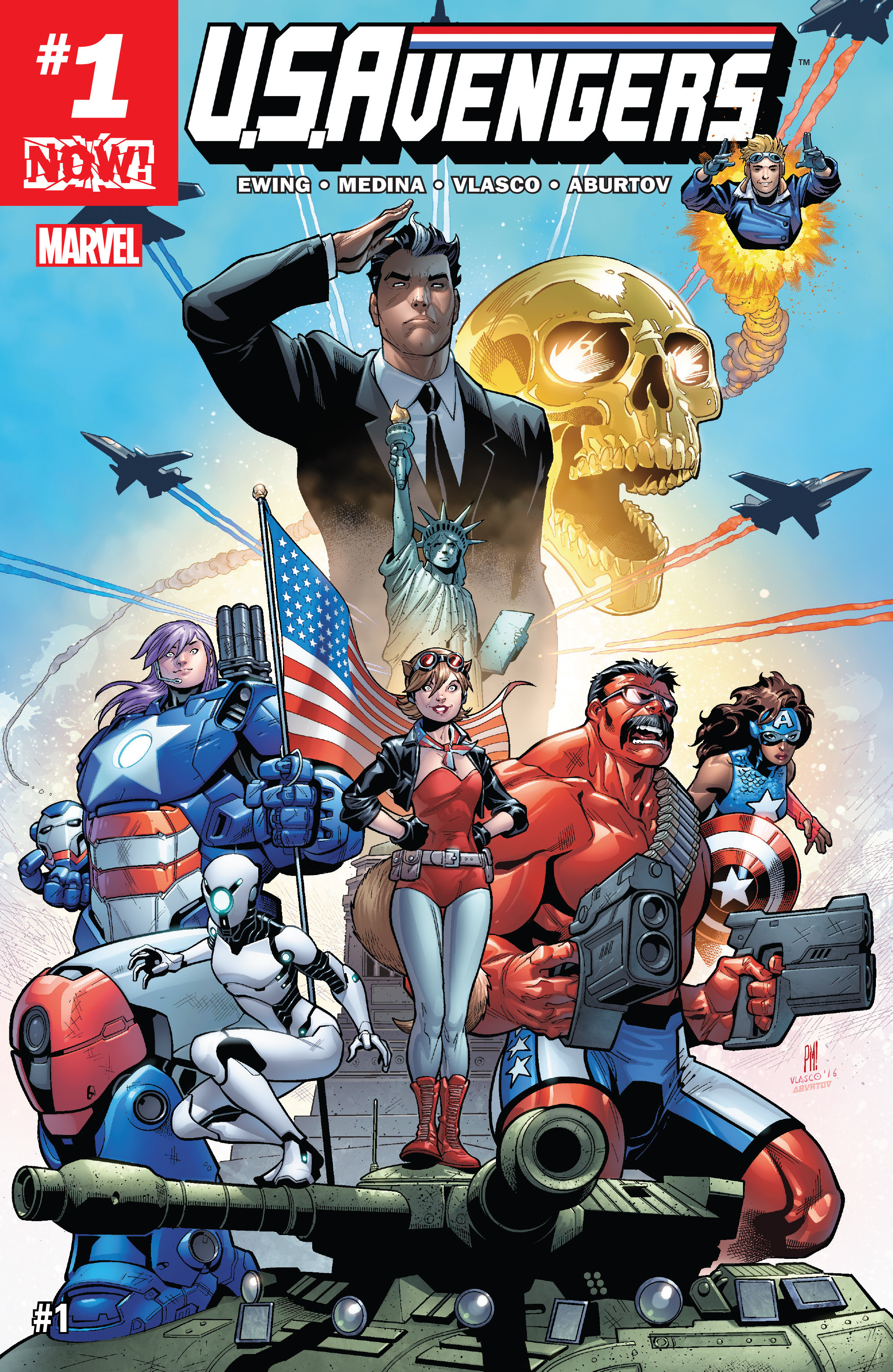 Read online U.S.Avengers comic -  Issue #1 - 1