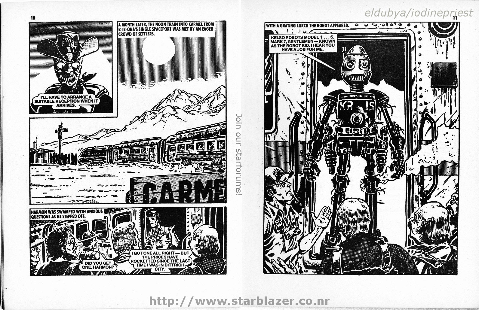 Read online Starblazer comic -  Issue #204 - 7