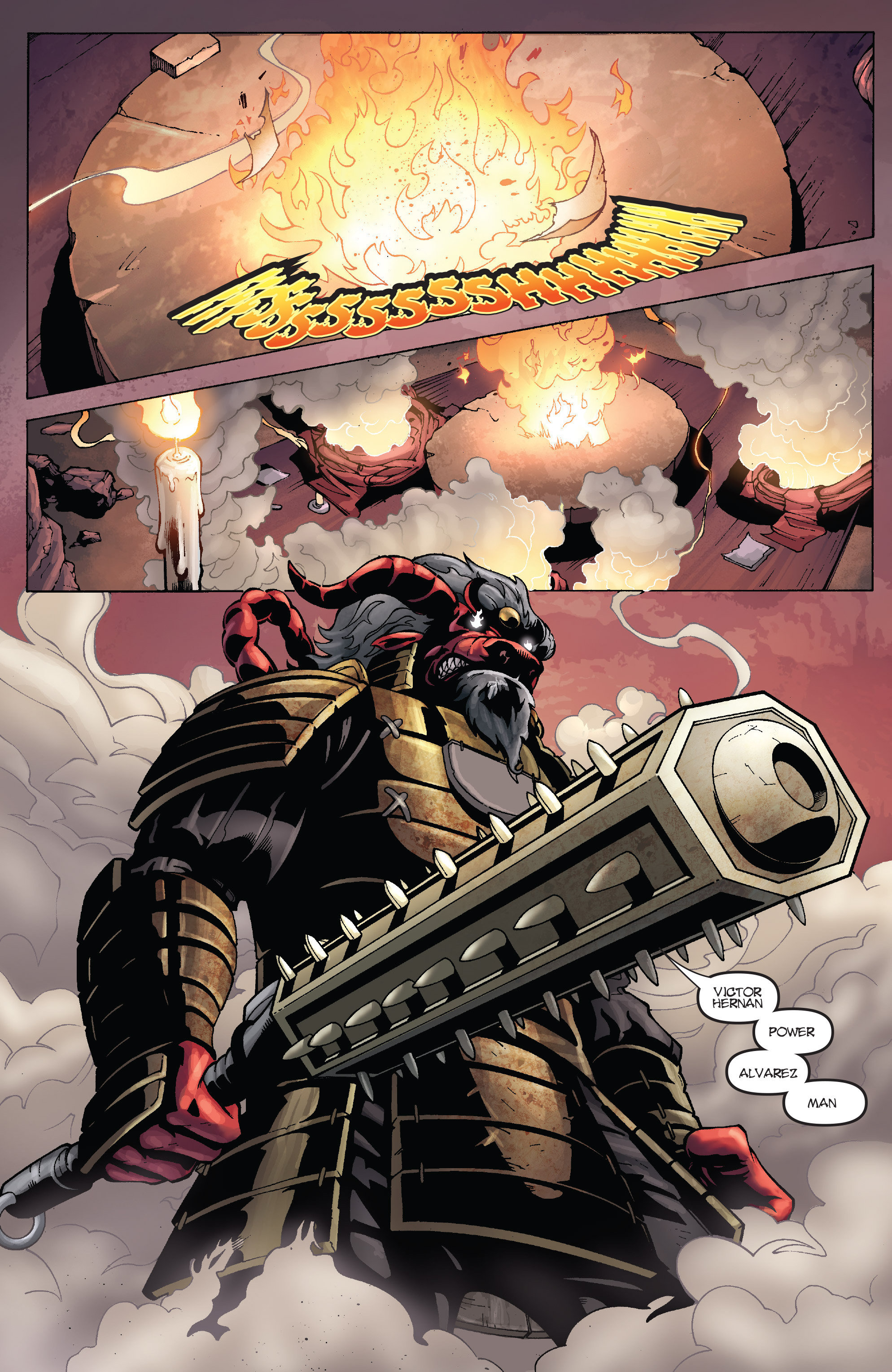 Read online Shadowland: Power Man comic -  Issue #4 - 11