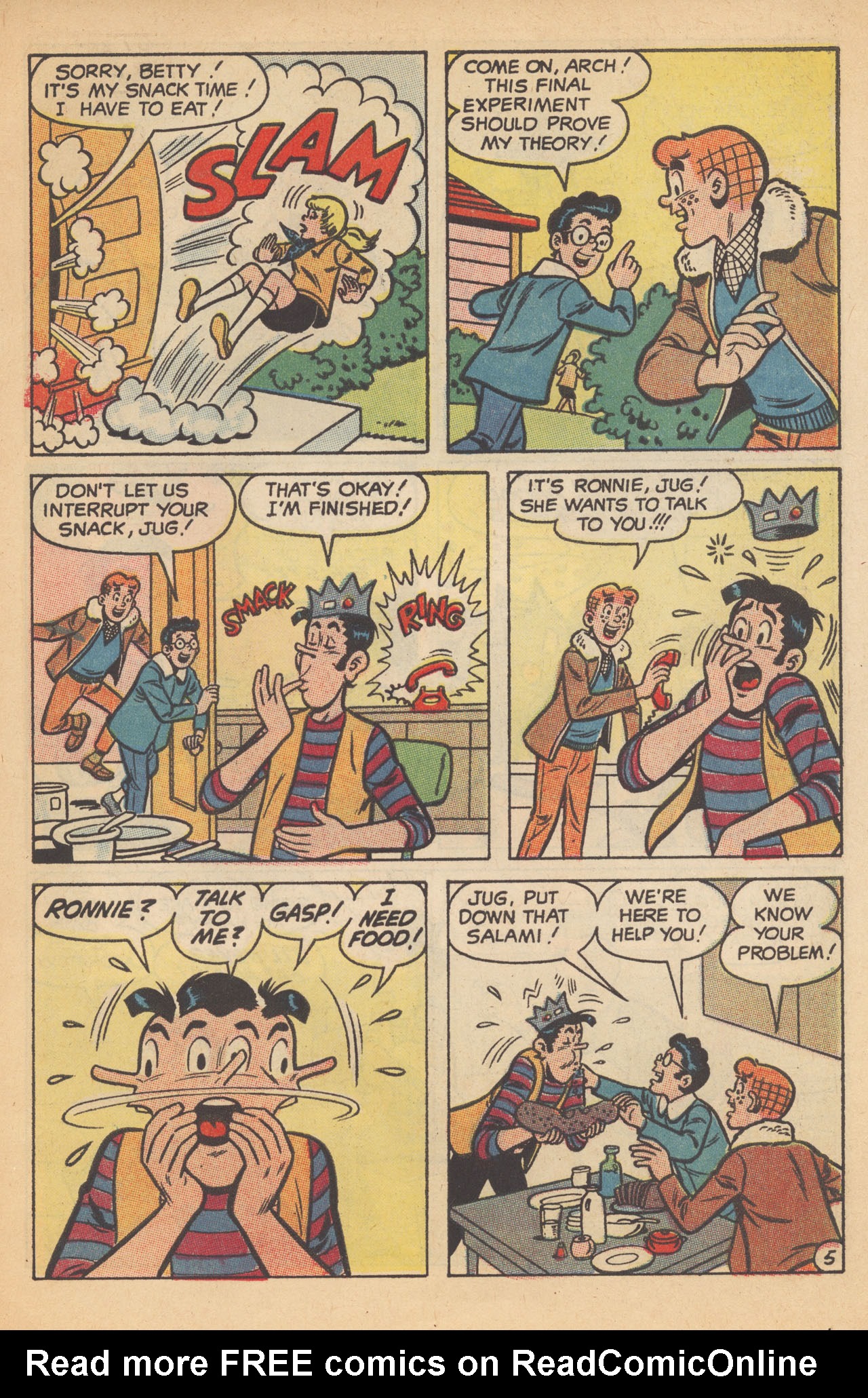 Read online Jughead (1965) comic -  Issue #165 - 5