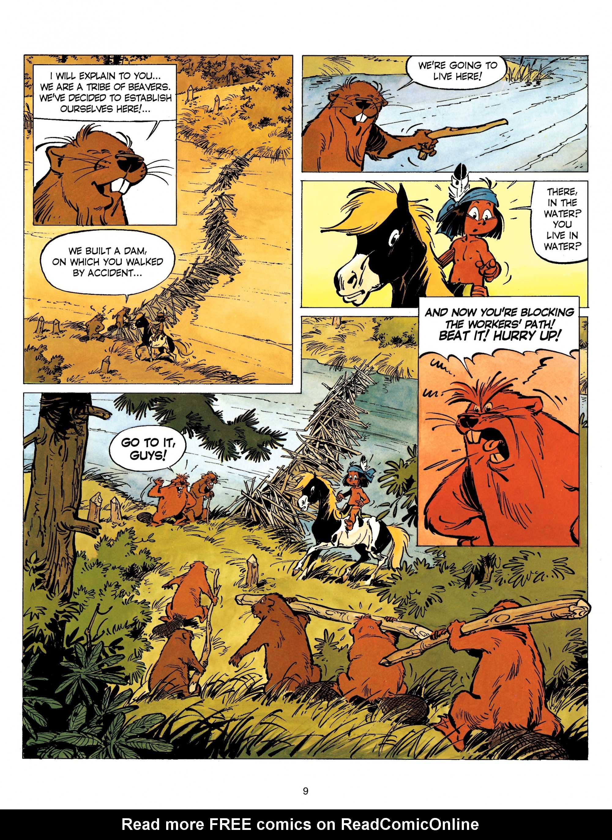Read online Yakari comic -  Issue #3 - 9