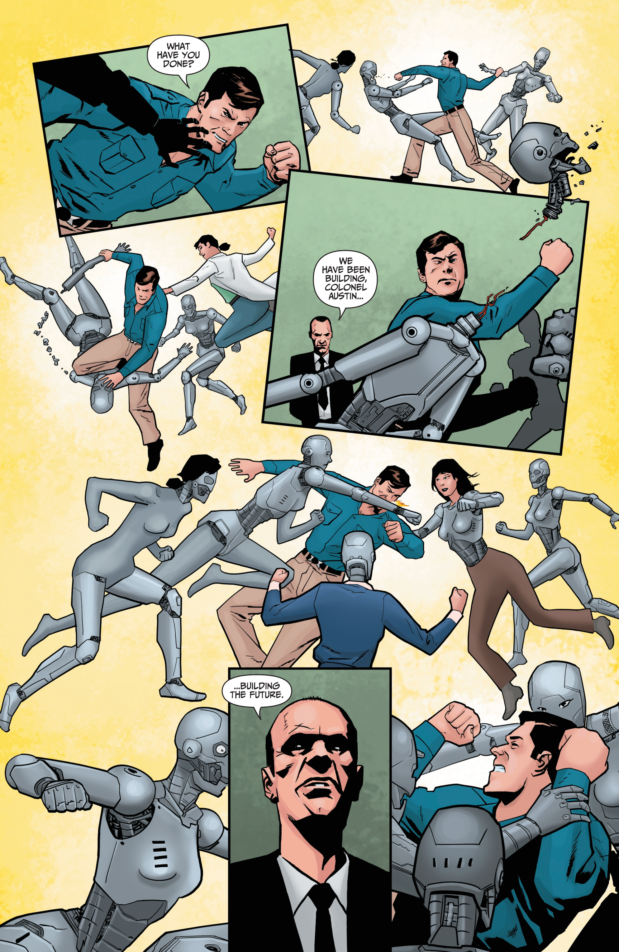 Read online The Six Million Dollar Man: Fall of Man comic -  Issue #4 - 19