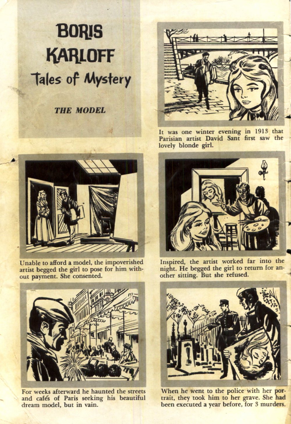 Read online Boris Karloff Tales of Mystery comic -  Issue #20 - 2