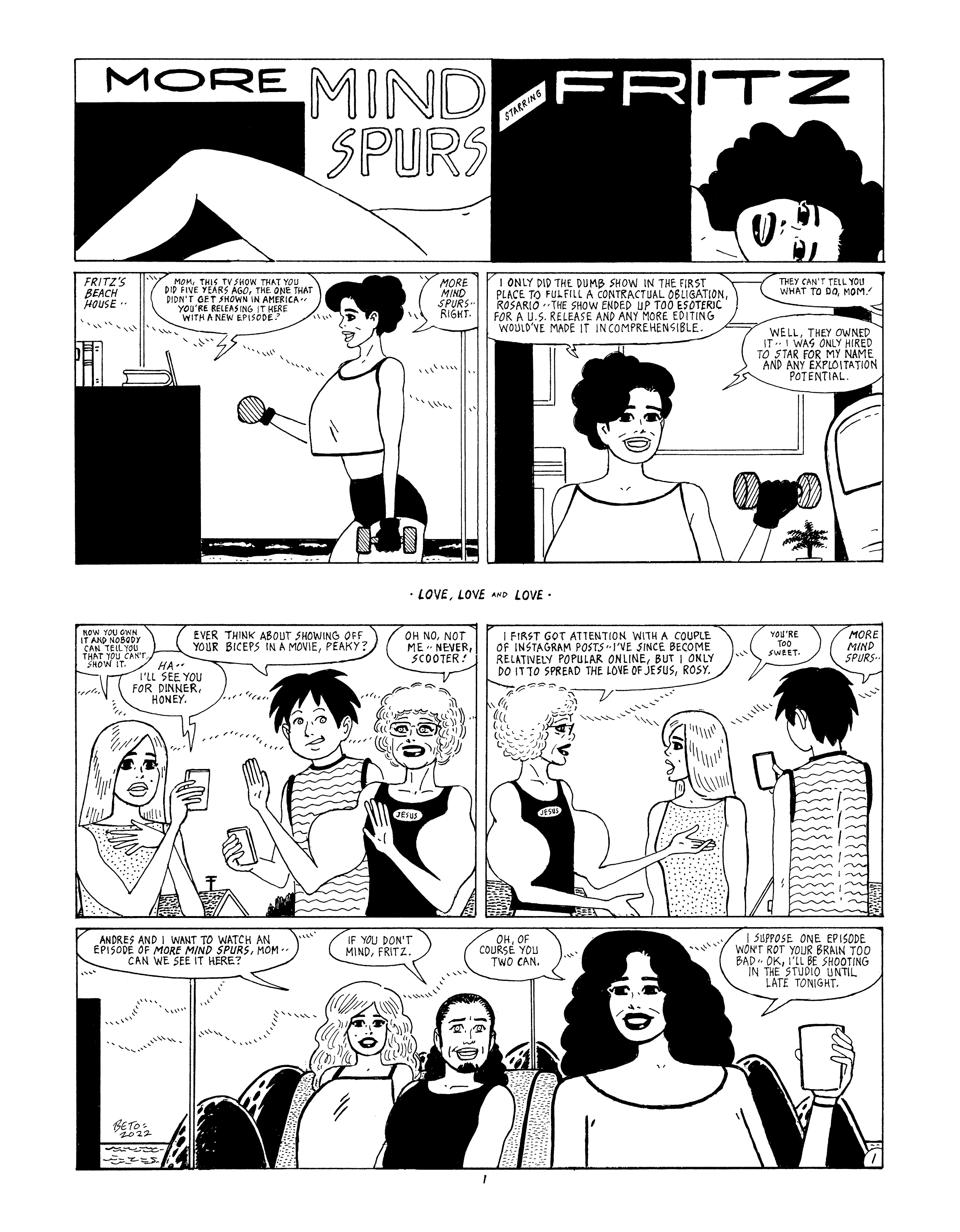 Read online Love and Rockets (2016) comic -  Issue #12 - 3