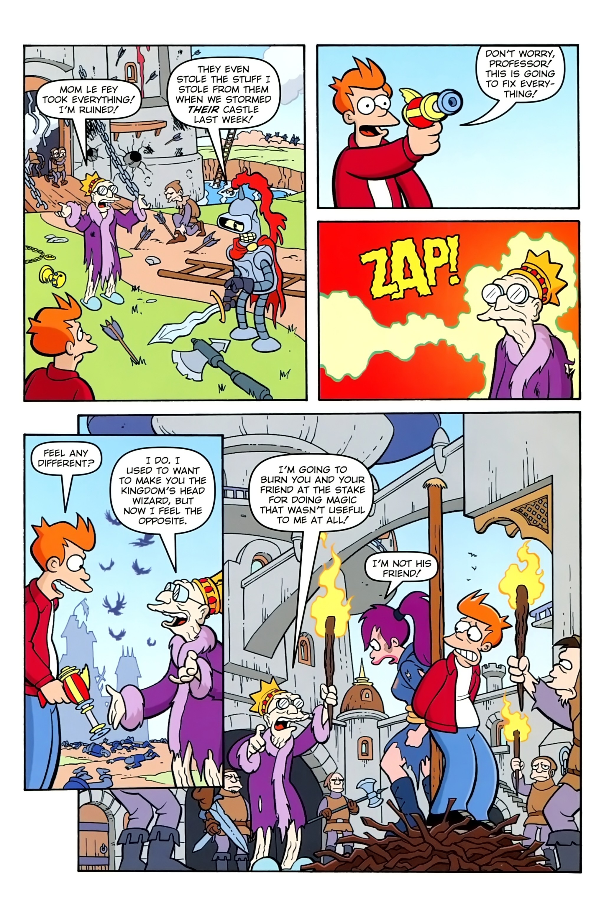 Read online Futurama Comics comic -  Issue #81 - 21