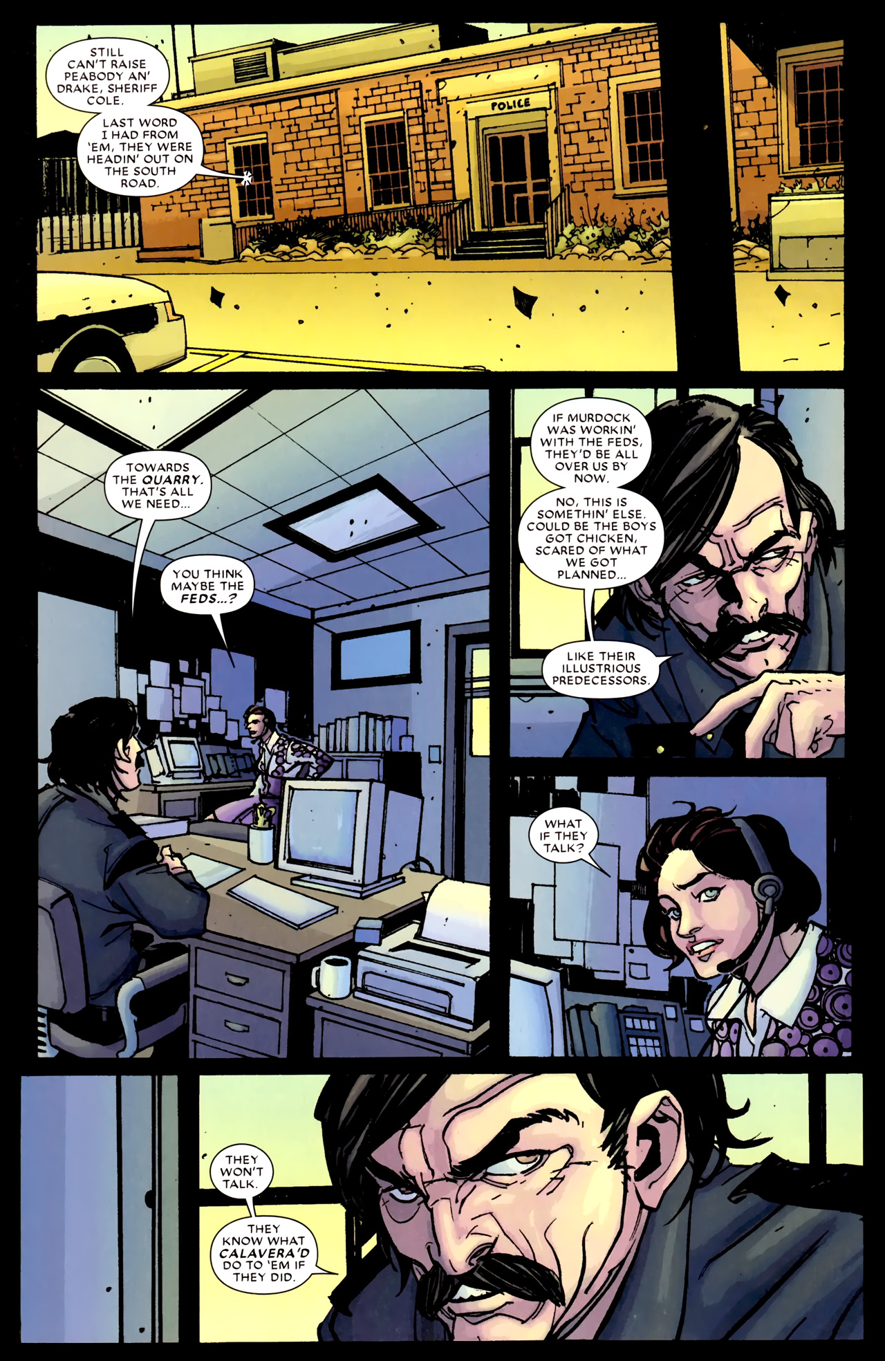 Read online Daredevil: Reborn comic -  Issue #2 - 10