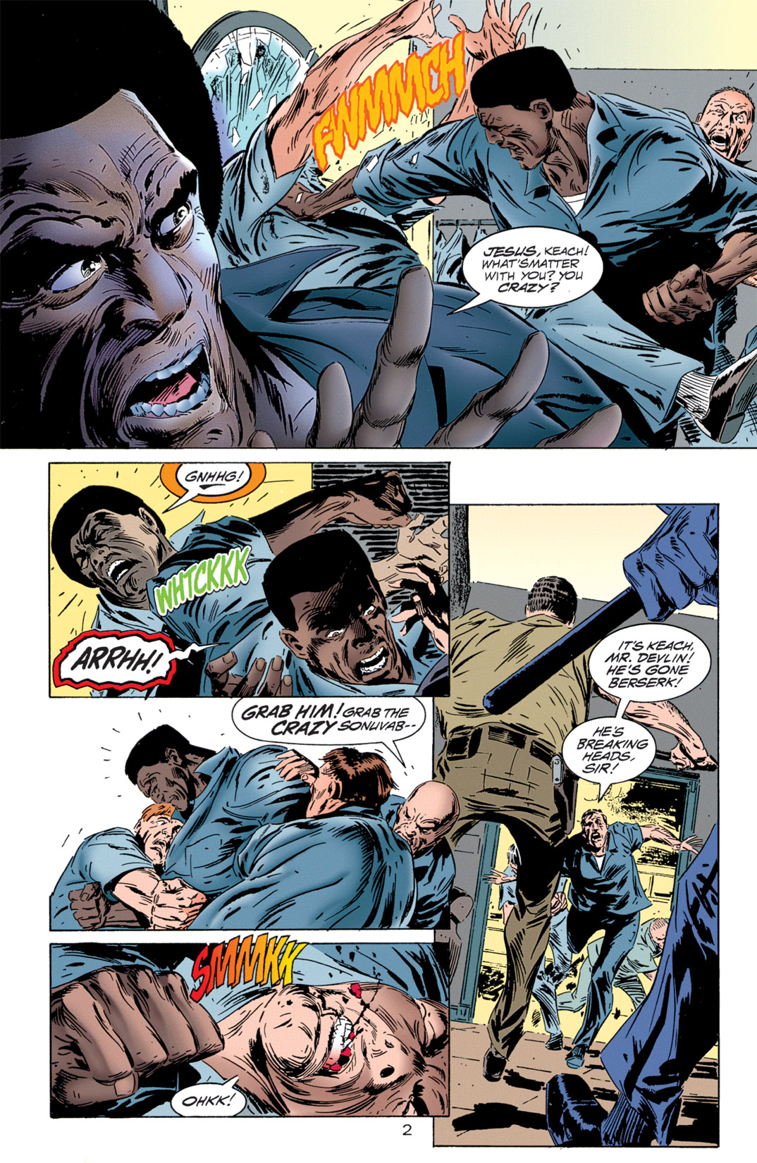 Read online Resurrection Man (1997) comic -  Issue #14 - 3