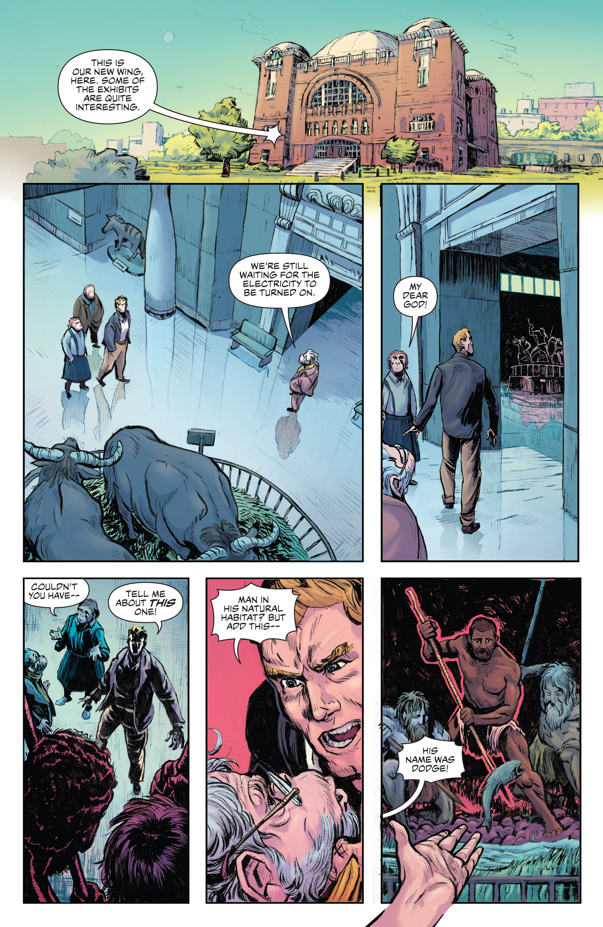 Read online Planet of the Apes Visionaries comic -  Issue # TPB - 85