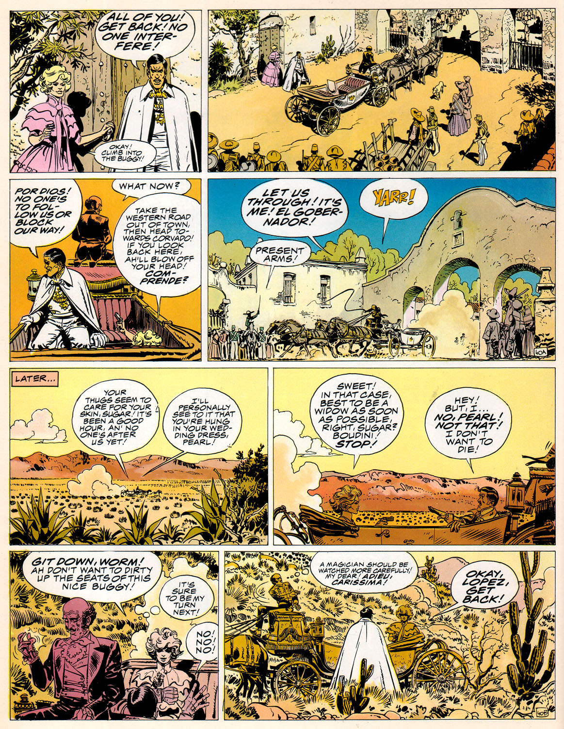 Read online Epic Graphic Novel: Blueberry comic -  Issue #1 - 92
