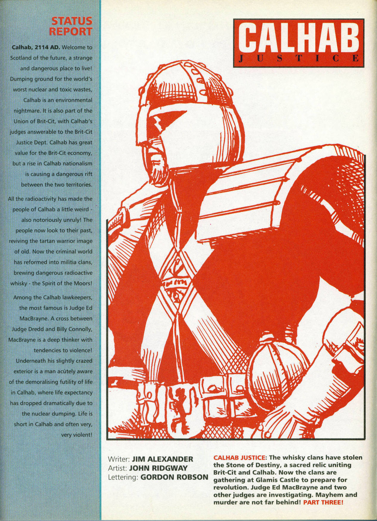 Read online Judge Dredd: The Megazine (vol. 2) comic -  Issue #12 - 14