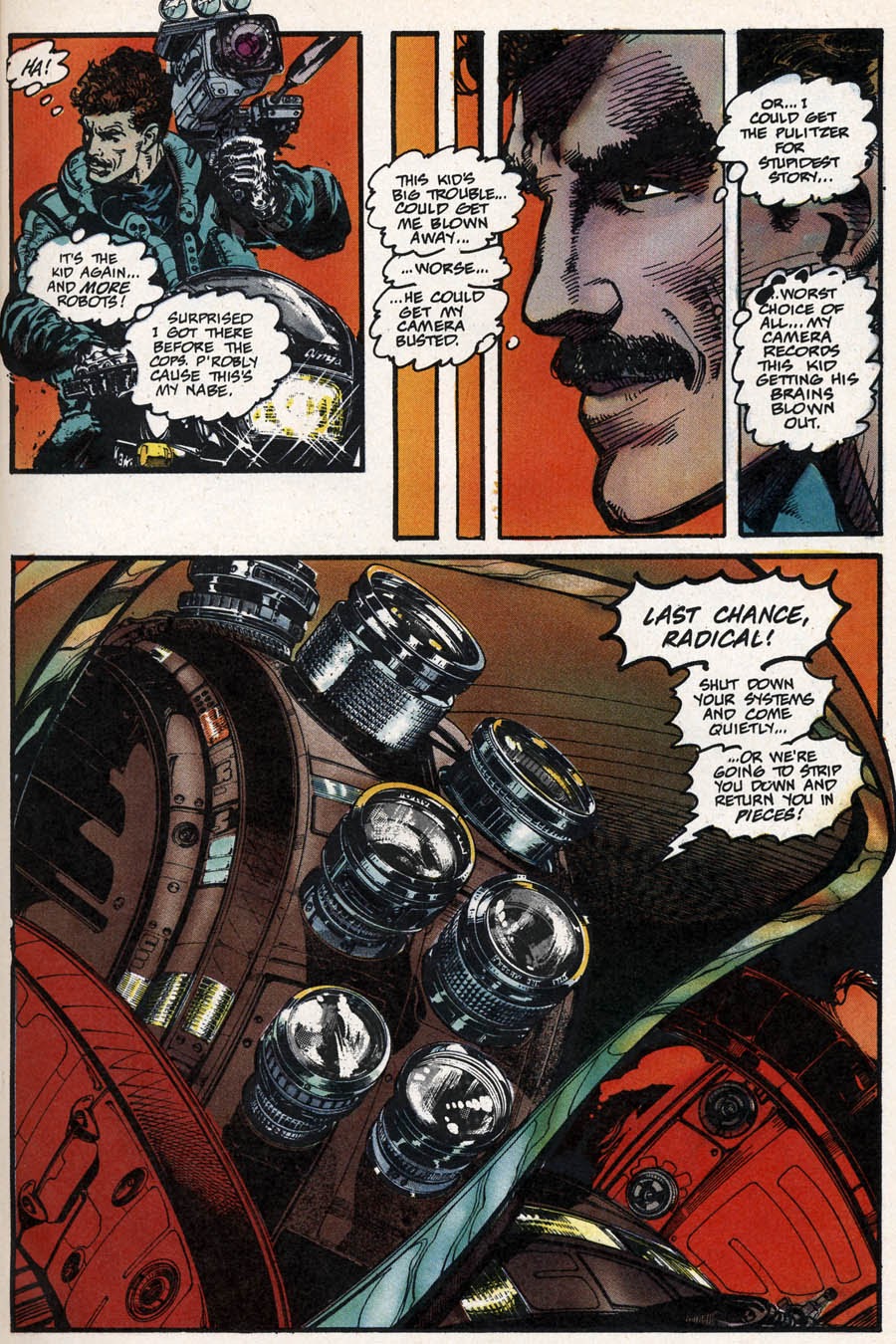 Read online CyberRad (1992) comic -  Issue # Full - 8