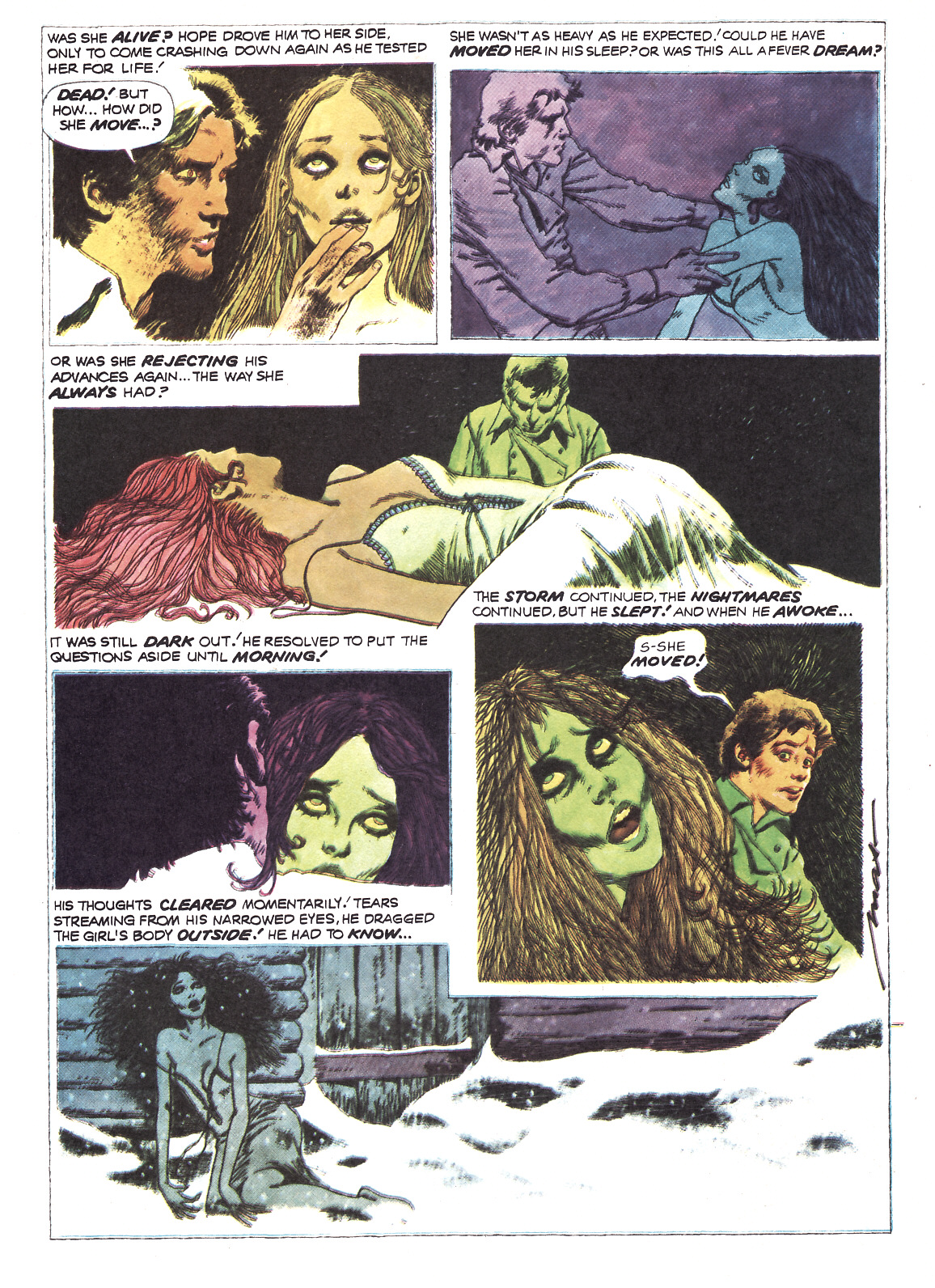 Read online Vampirella (1969) comic -  Issue #35 - 39