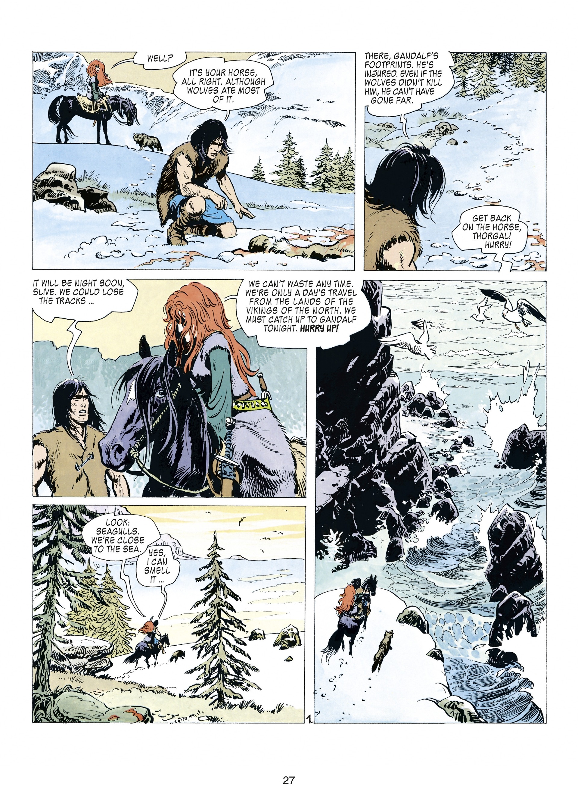 Read online Thorgal (2018) comic -  Issue #0 - 29