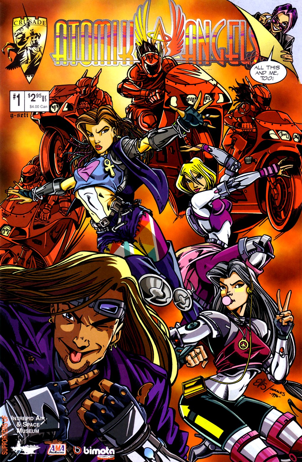 Read online Atomik Angels comic -  Issue #1 - 1