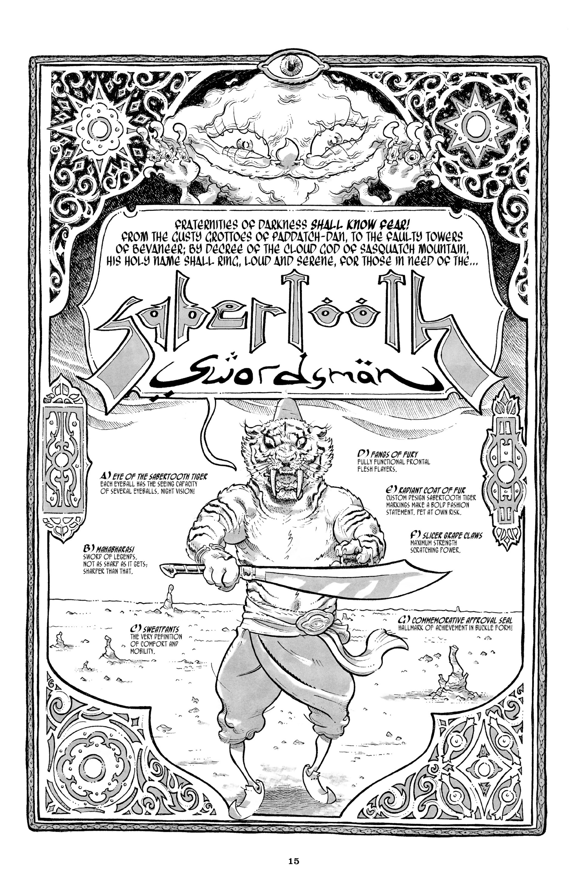 Read online Sabertooth Swordsman comic -  Issue # TPB - 16