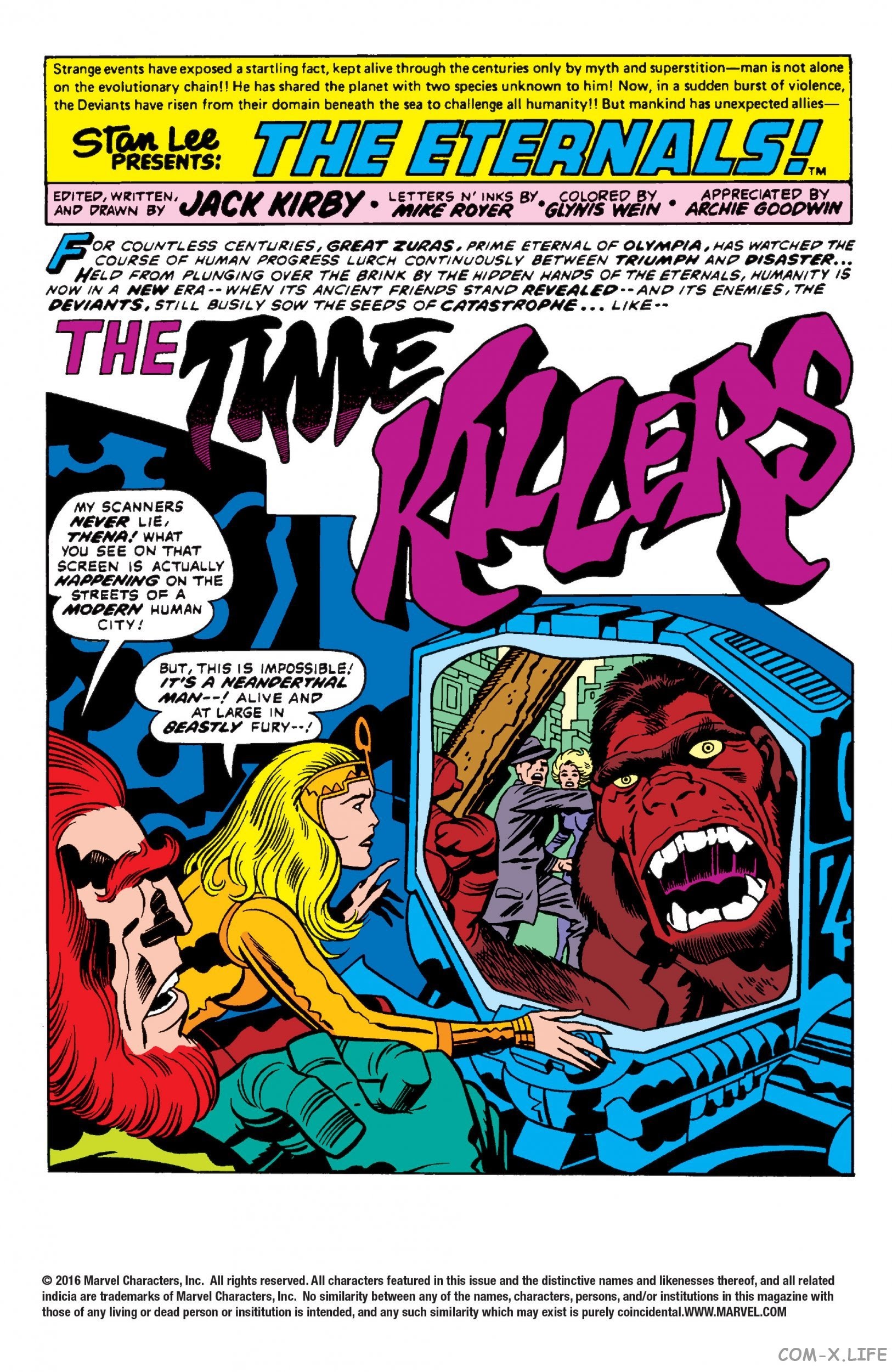 Read online The Eternals comic -  Issue # Annual 1 - 2