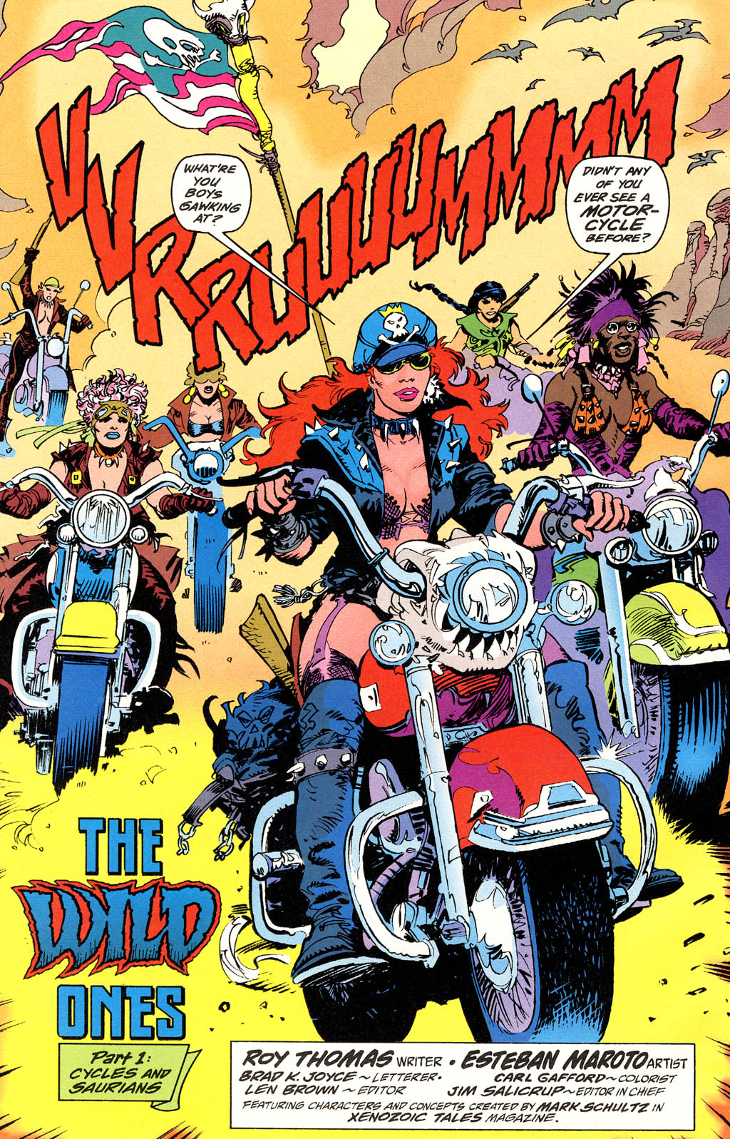 Read online Cadillacs and Dinosaurs comic -  Issue #7 - 4