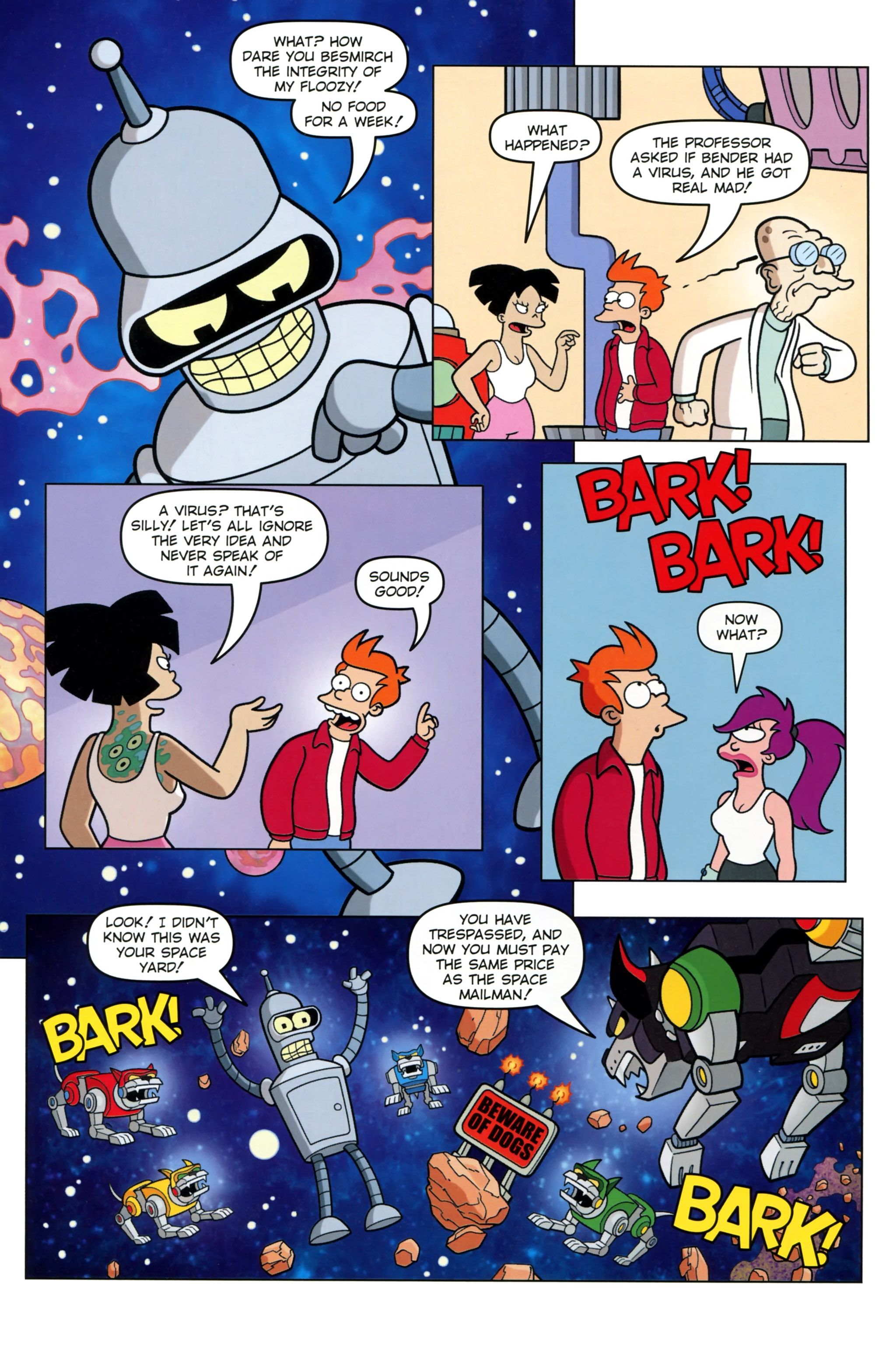 Read online Futurama Comics comic -  Issue #75 - 13