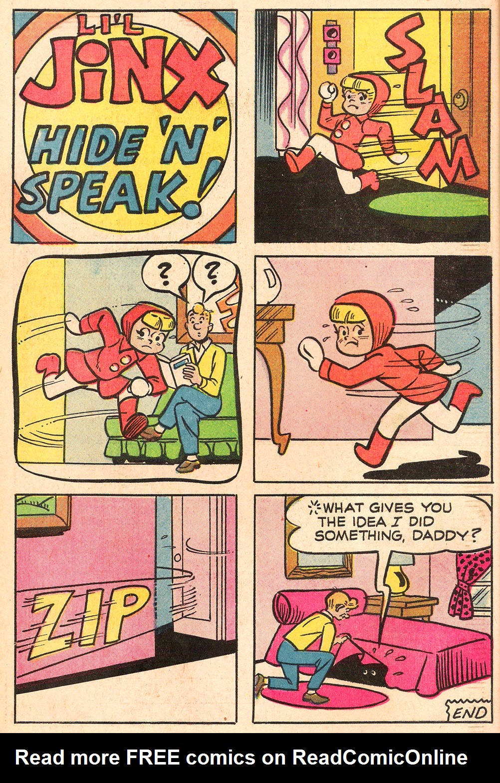 Read online Archie's TV Laugh-Out comic -  Issue #6 - 34