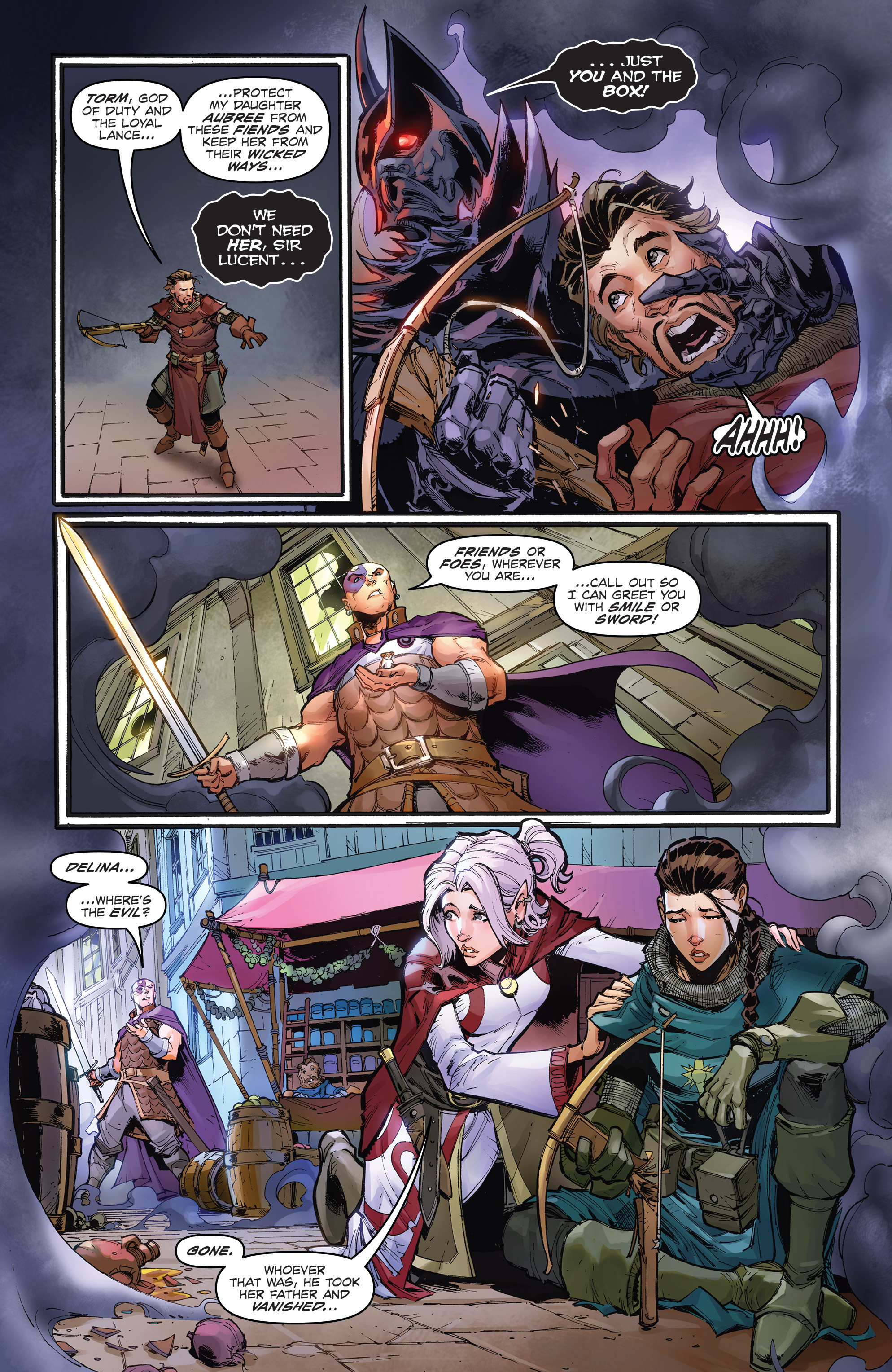 Read online Dungeons & Dragons: Infernal Tides comic -  Issue #1 - 10