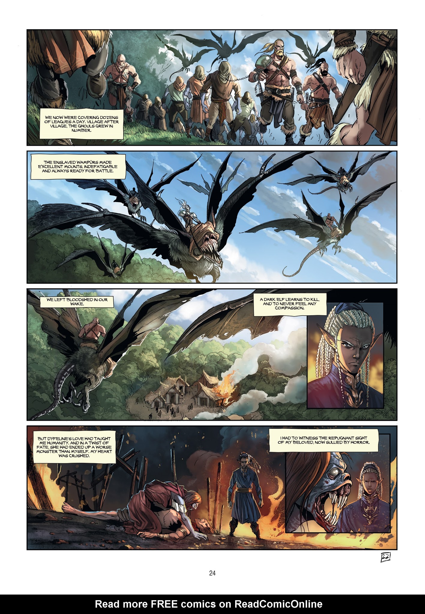 Read online Elves comic -  Issue #15 - 24