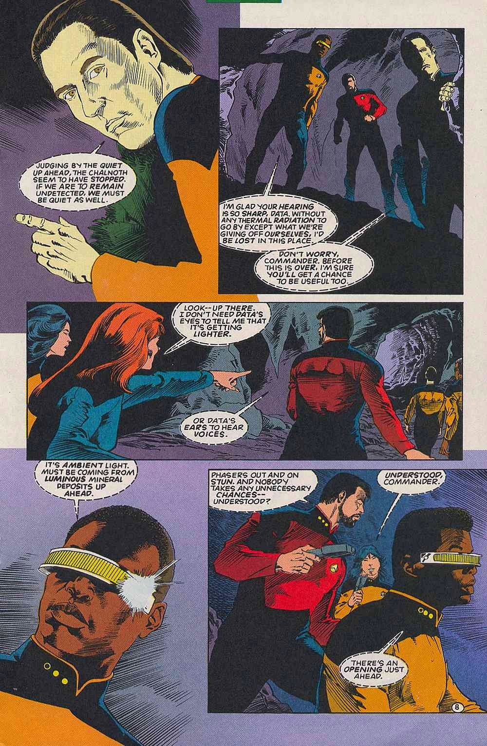 Read online Star Trek: The Next Generation (1989) comic -  Issue #60 - 8