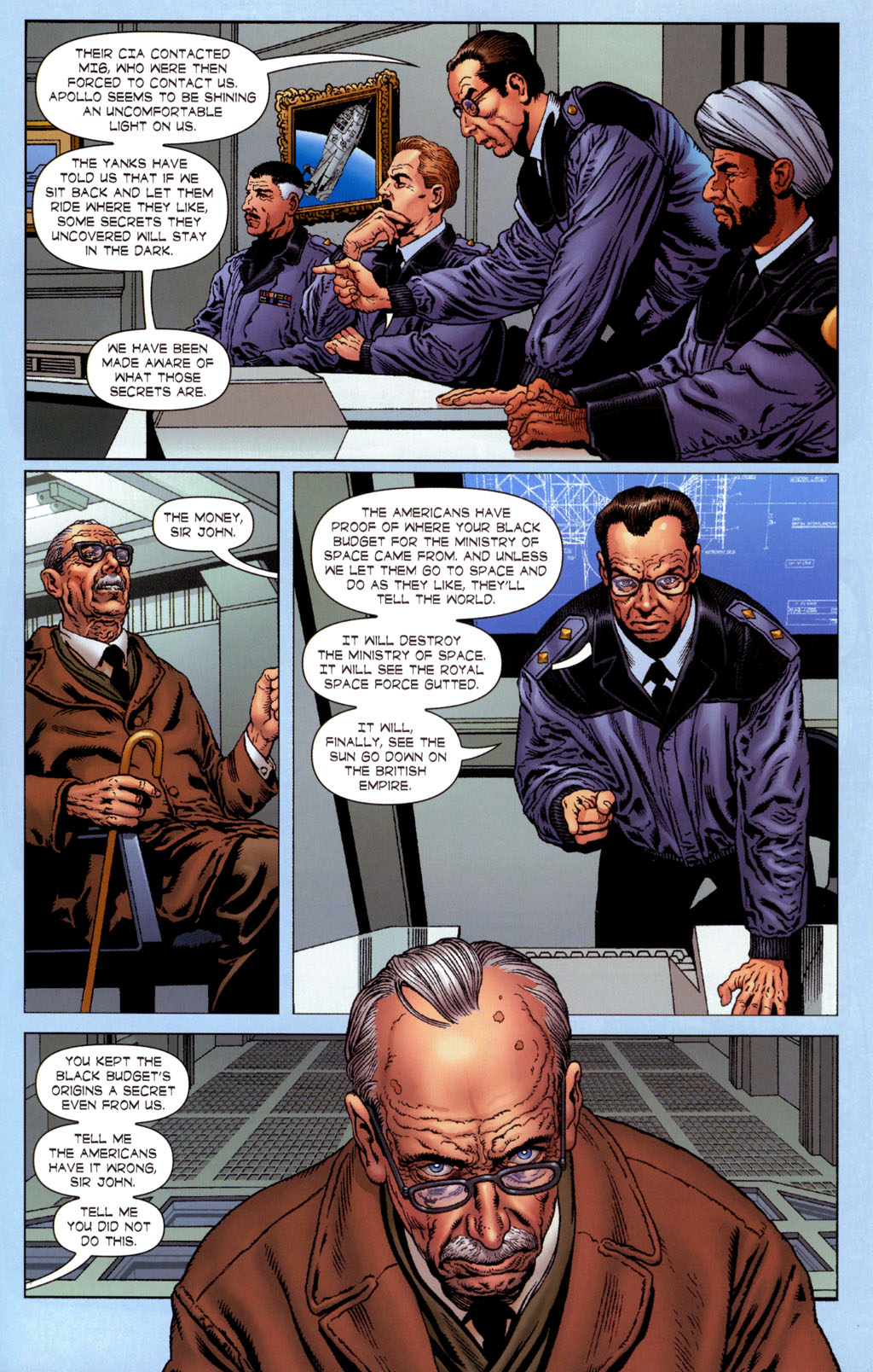 Read online Ministry of Space comic -  Issue #3 - 5