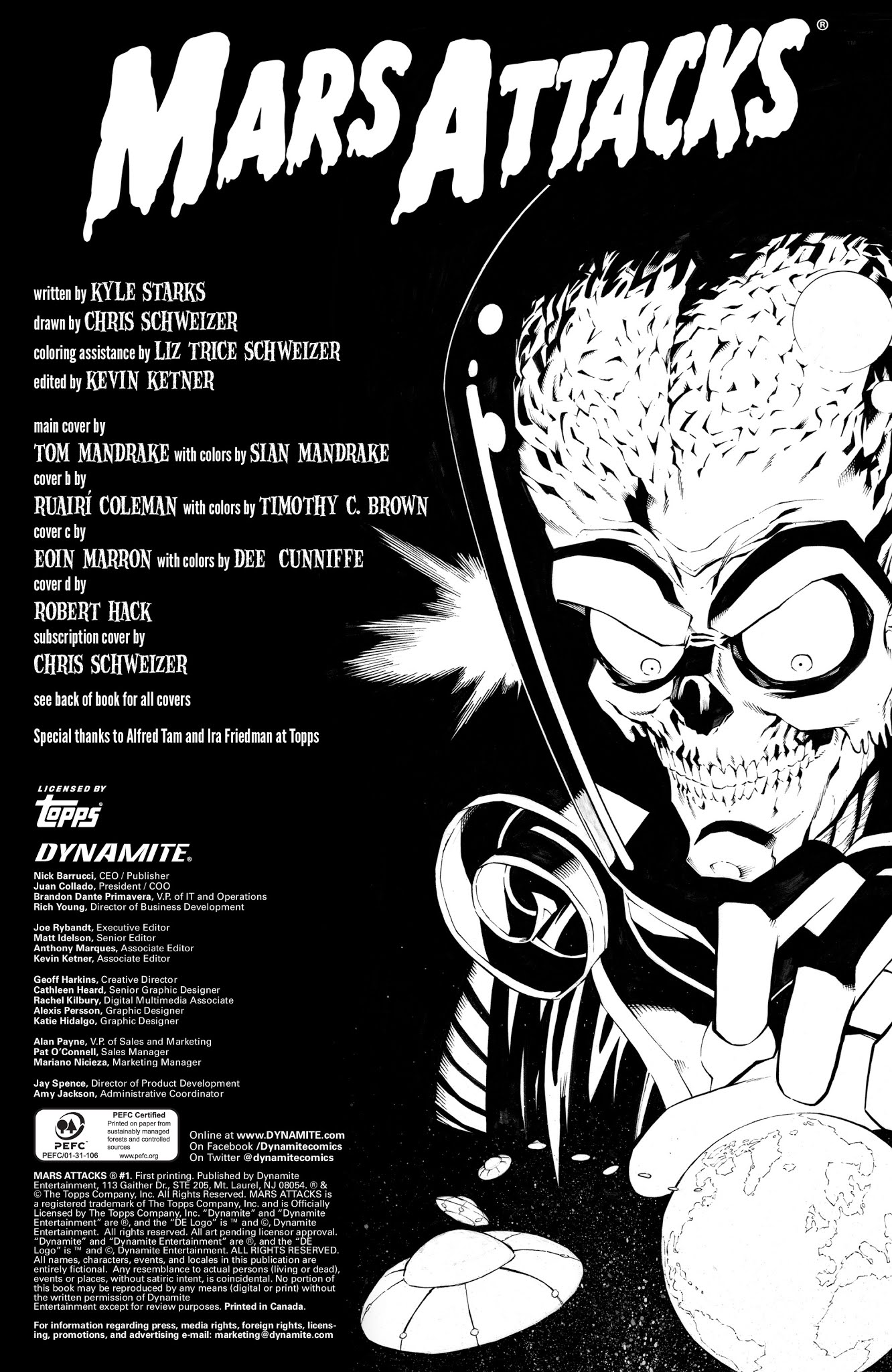 Read online Mars Attacks (2018) comic -  Issue #1 - 5