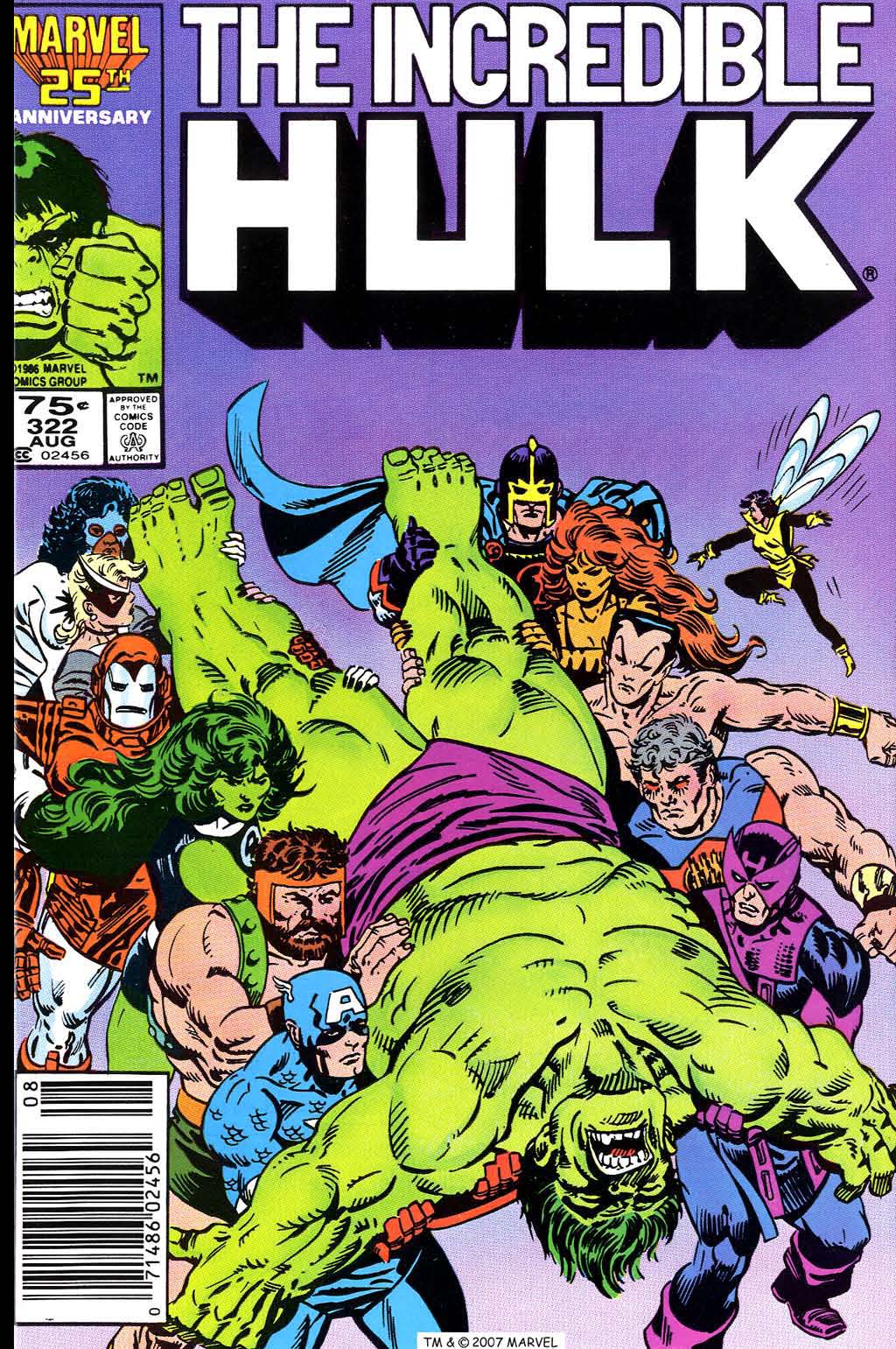 Read online The Incredible Hulk (1968) comic -  Issue #322 - 1