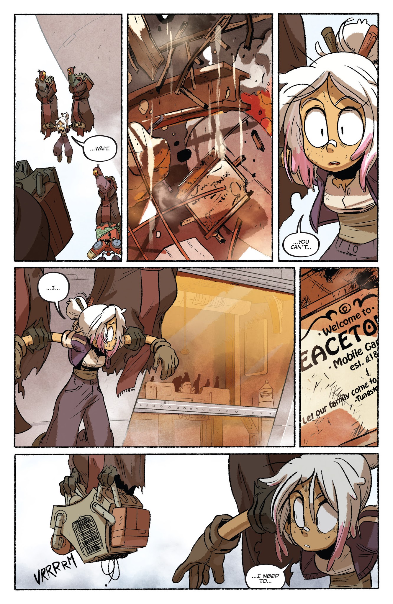 Read online Tyson Hesse's Diesel comic -  Issue #2 - 22