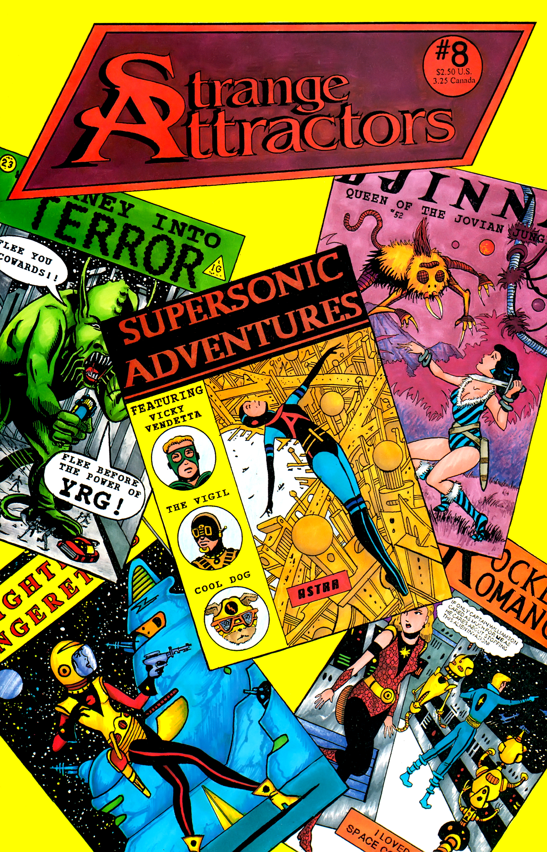 Read online Strange Attractors (1993) comic -  Issue #8 - 1