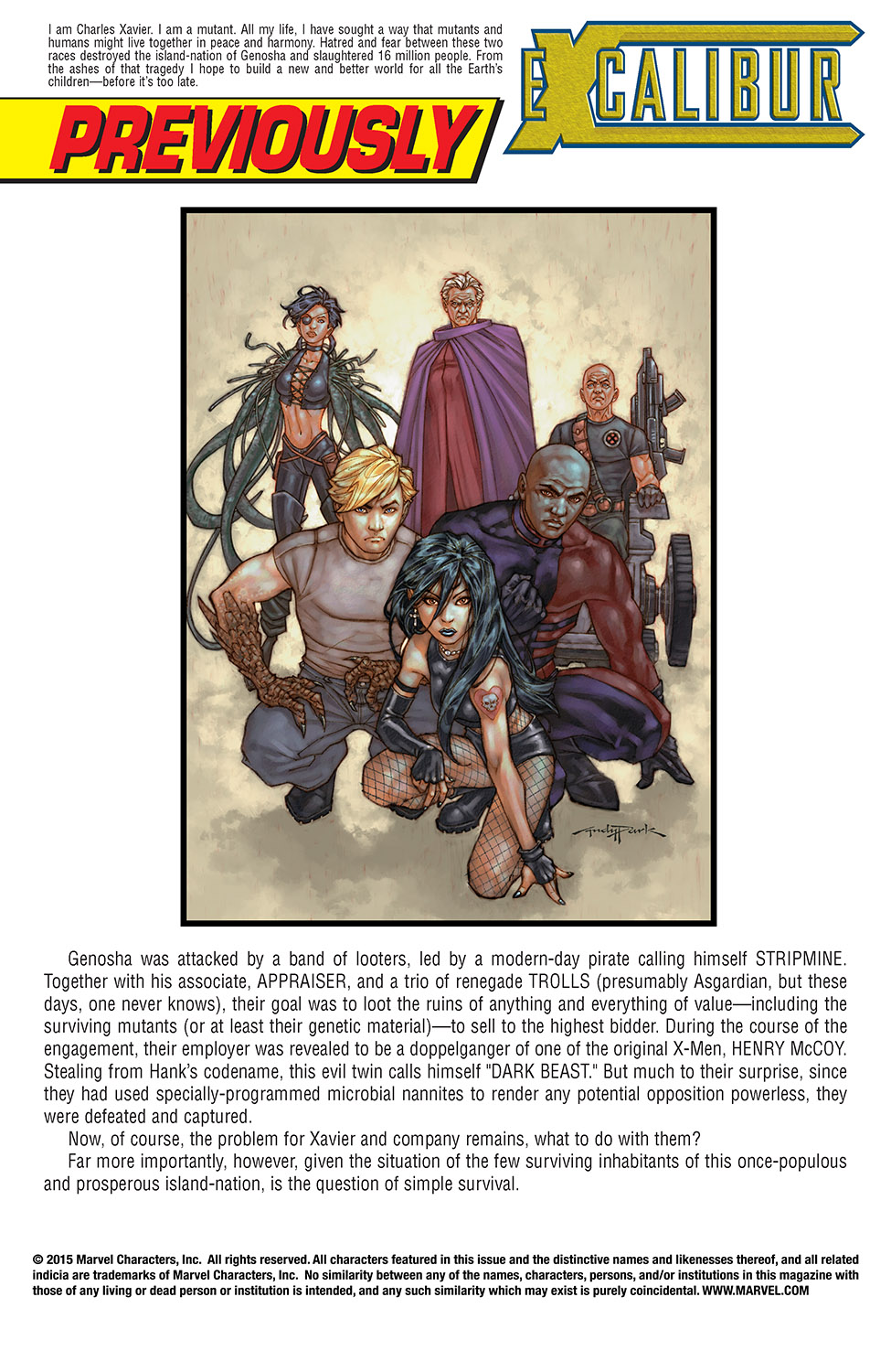 Read online Excalibur (2004) comic -  Issue #8 - 2