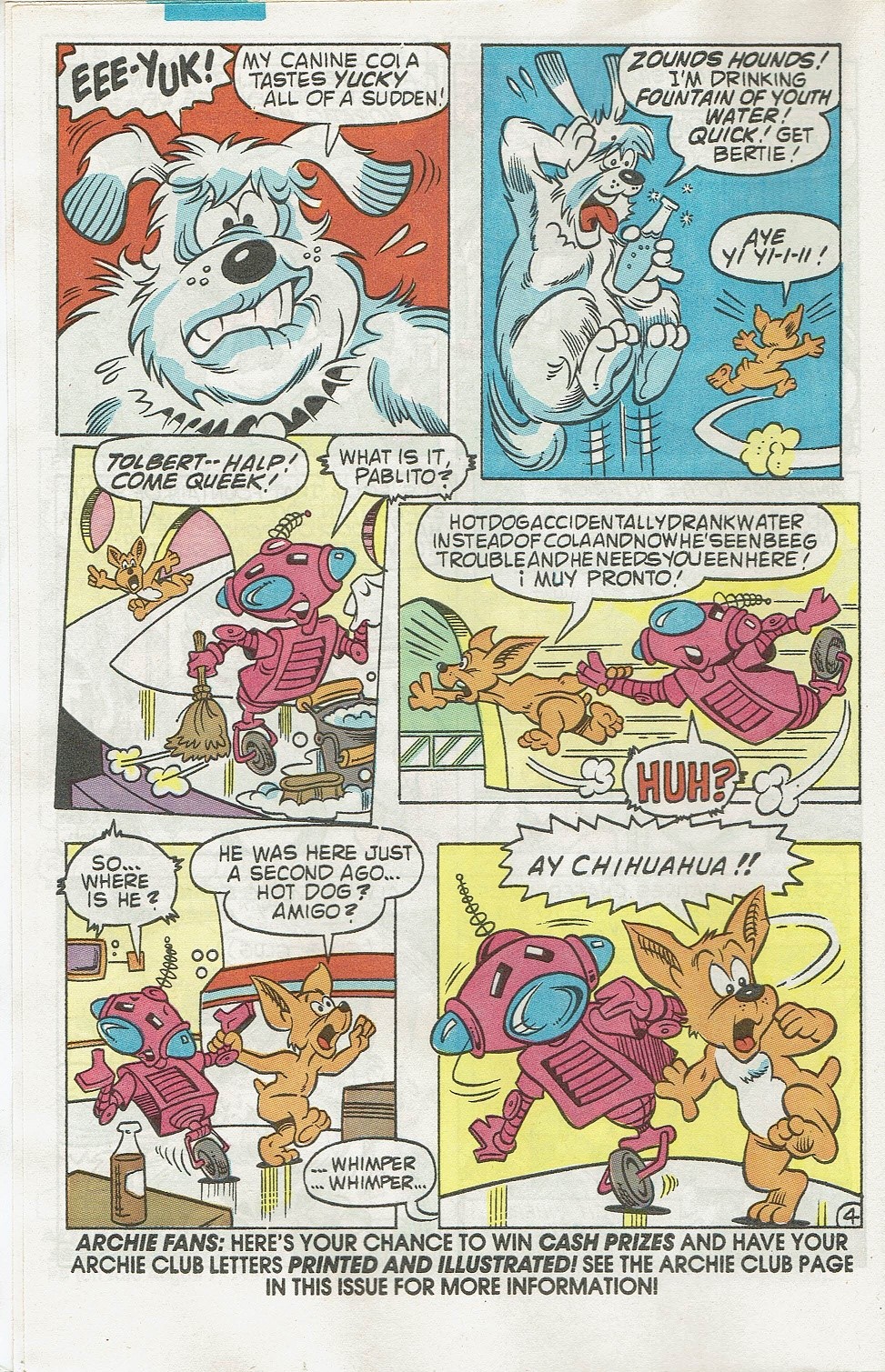 Read online Jughead's Pal Hot Dog comic -  Issue #5 - 6