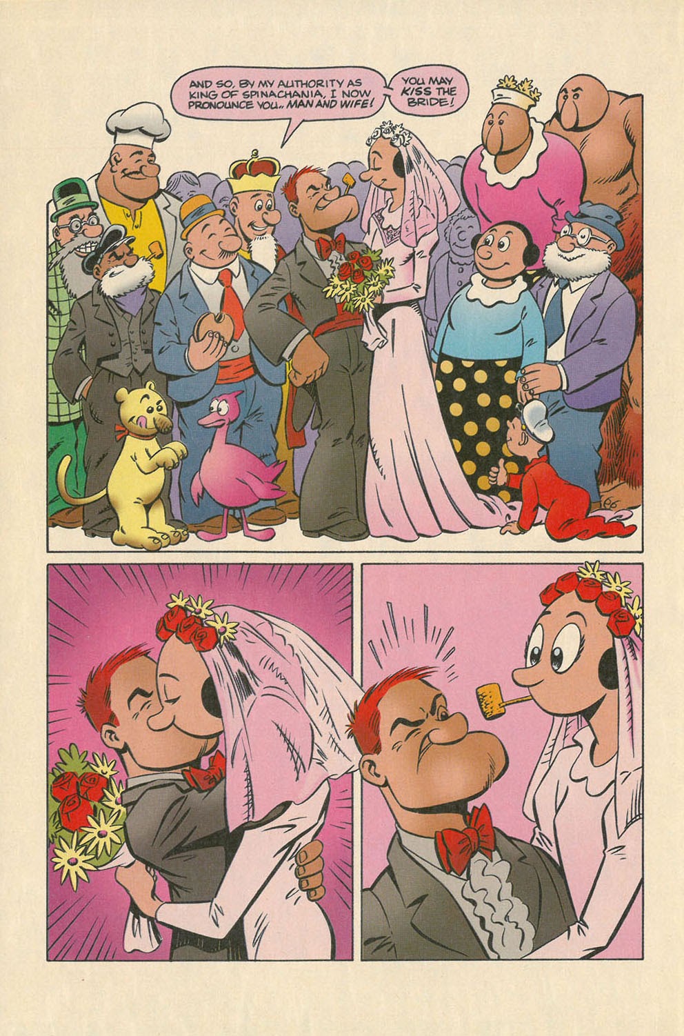 Read online The Wedding of Popeye & Olive comic -  Issue # Full - 31