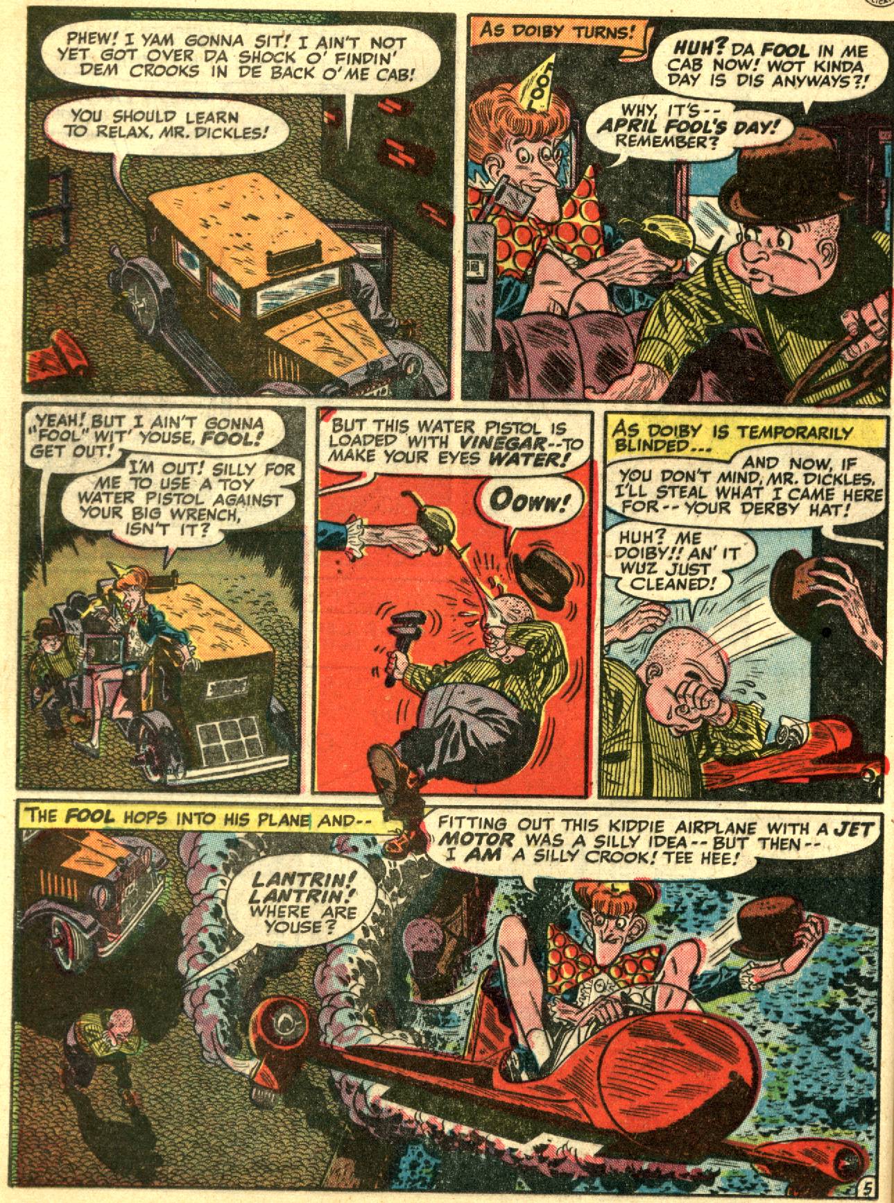 Read online Comic Cavalcade comic -  Issue #27 - 34