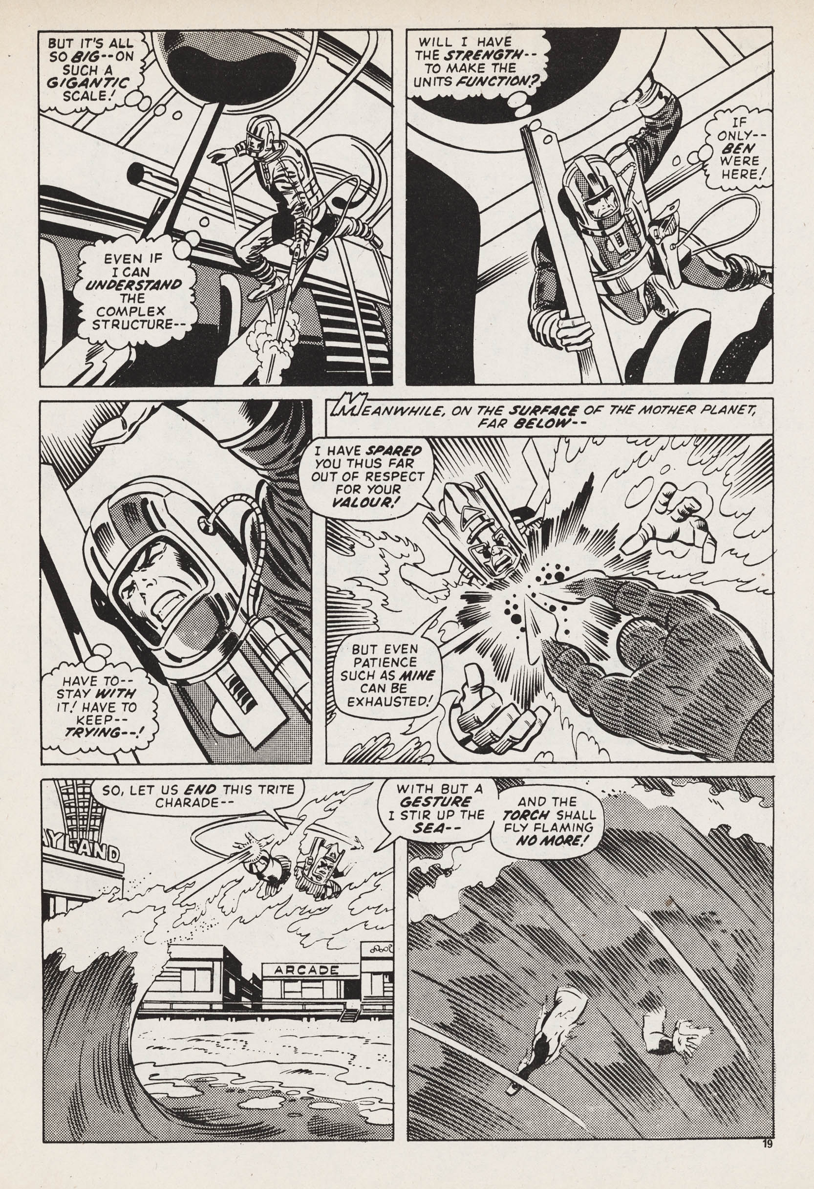Read online Captain Britain (1976) comic -  Issue #27 - 19