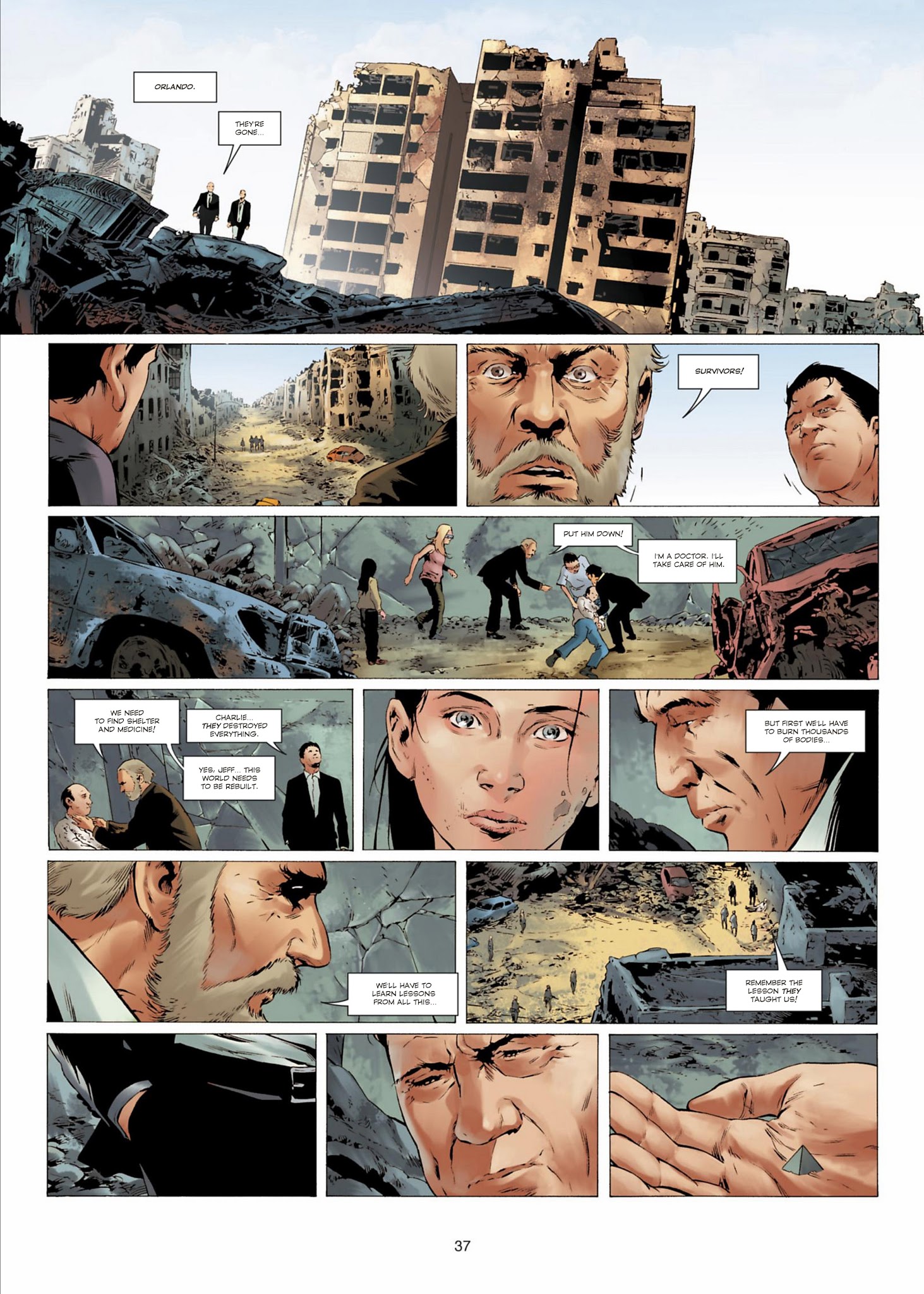 Read online Prometheus comic -  Issue #12 - 38