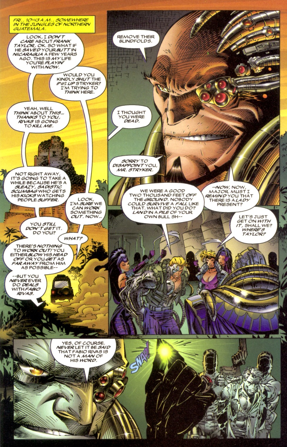 Read online Cyberforce (1993) comic -  Issue #5 - 21