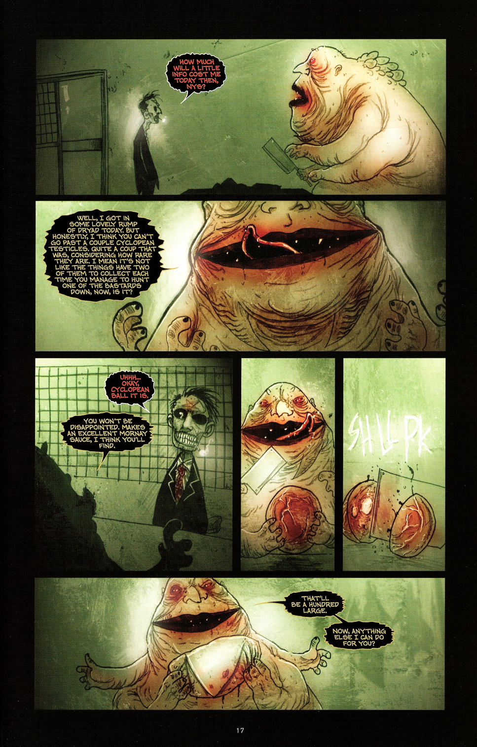 Read online Wormwood: Gentleman Corpse comic -  Issue #2 - 19