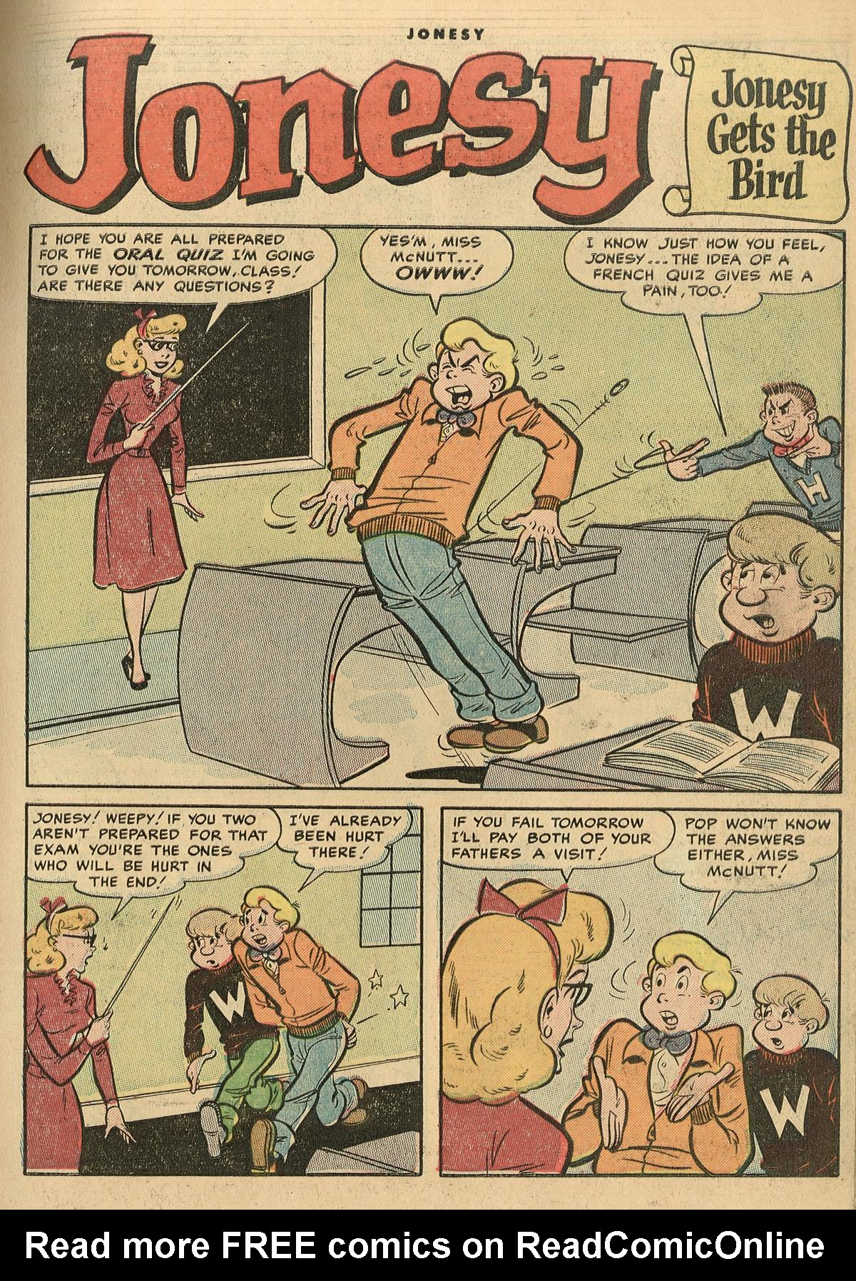 Read online Jonesy (1953) comic -  Issue #5 - 3