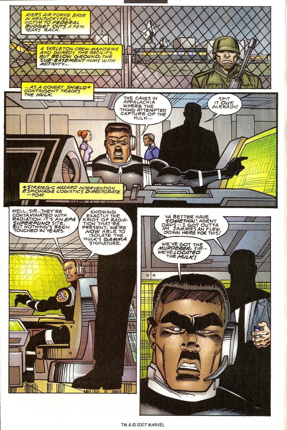 Read online Hulk (1999) comic -  Issue #10 - 16