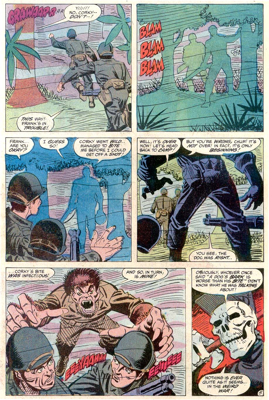 Read online Weird War Tales (1971) comic -  Issue #99 - 27