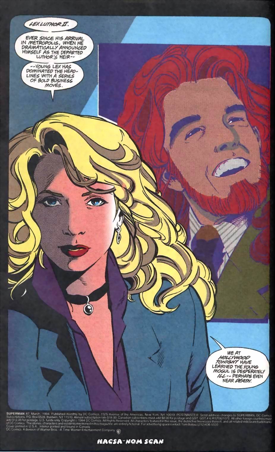 Read online Superman (1987) comic -  Issue #87 - 2
