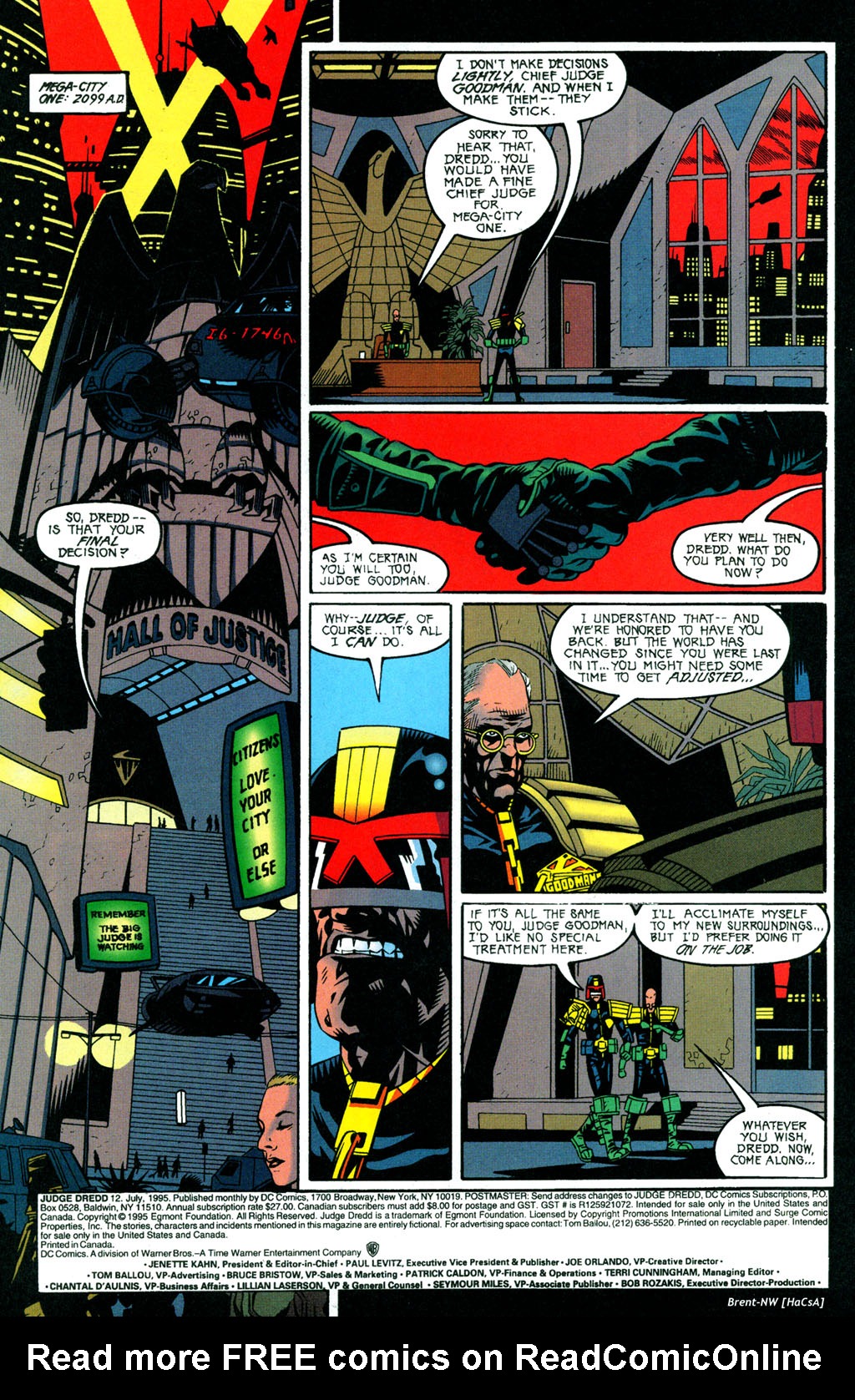 Read online Judge Dredd (1994) comic -  Issue #12 - 2