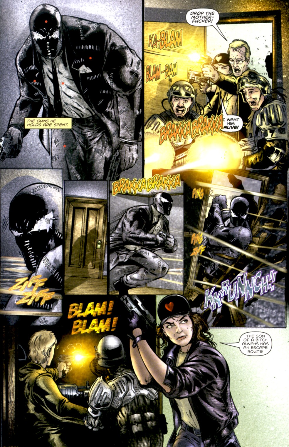 Read online Violent Messiahs comic -  Issue #4 - 5