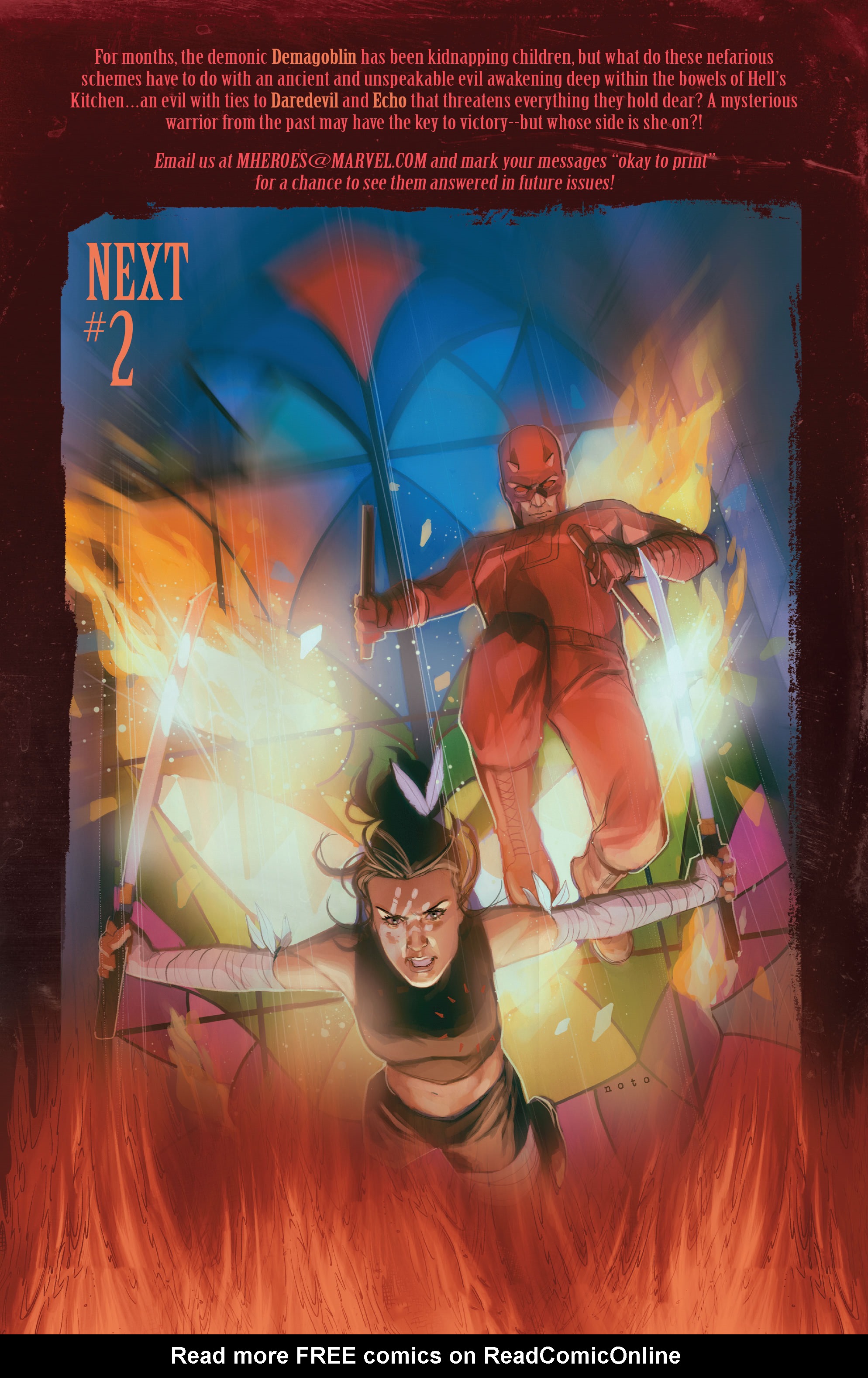 Read online Daredevil & Echo comic -  Issue #1 - 31
