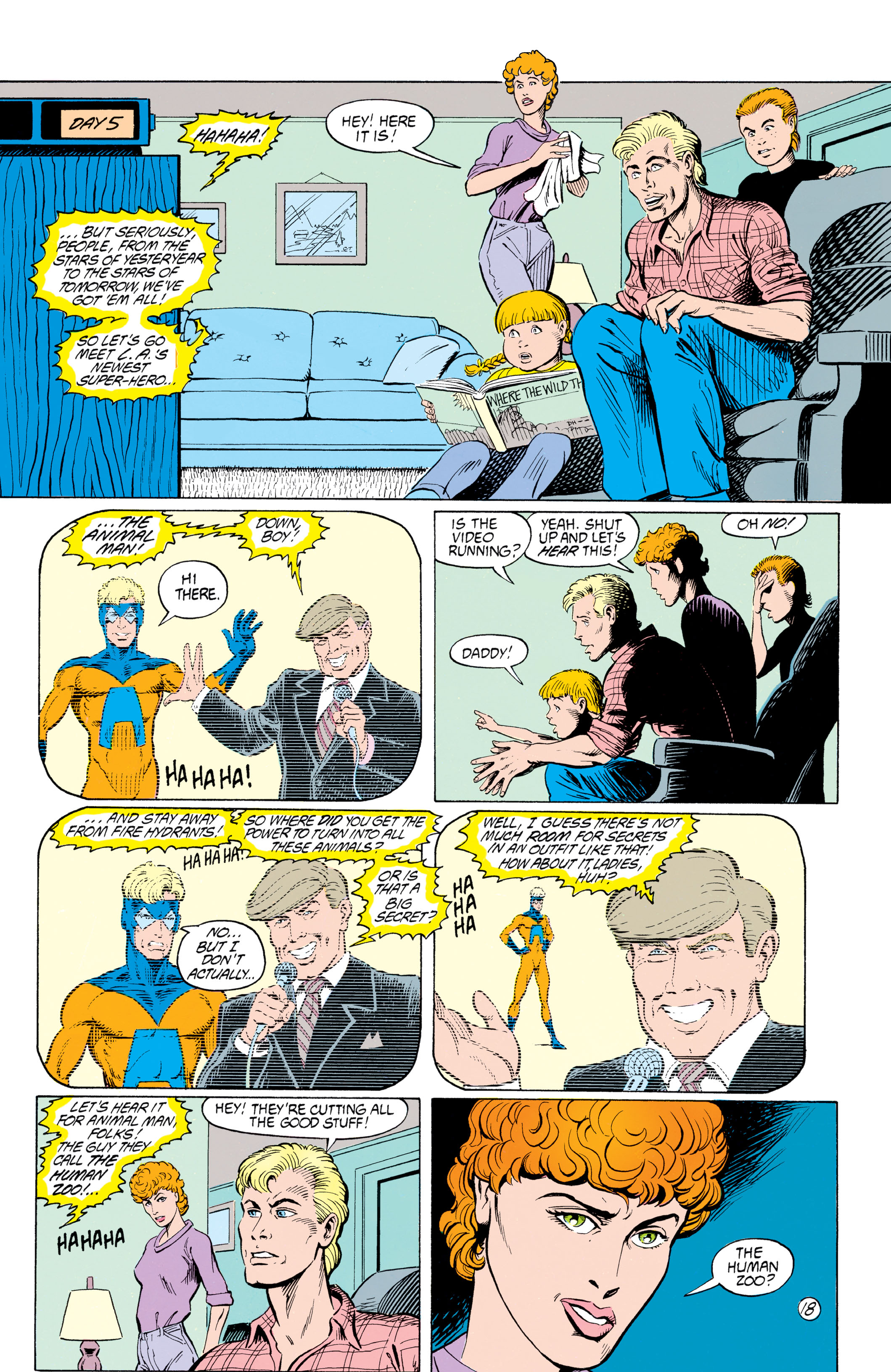 Read online Animal Man (1988) comic -  Issue # _ by Grant Morrison 30th Anniversary Deluxe Edition Book 1 (Part 1) - 27