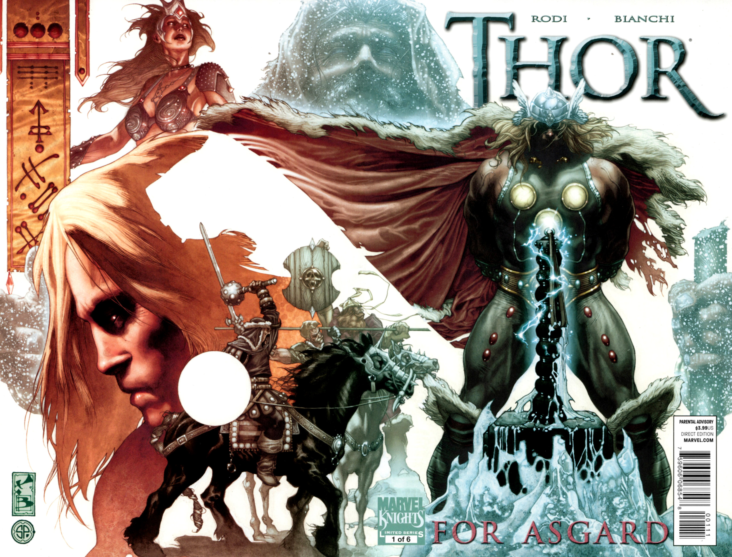 Read online Thor: For Asgard comic -  Issue #1 - 1