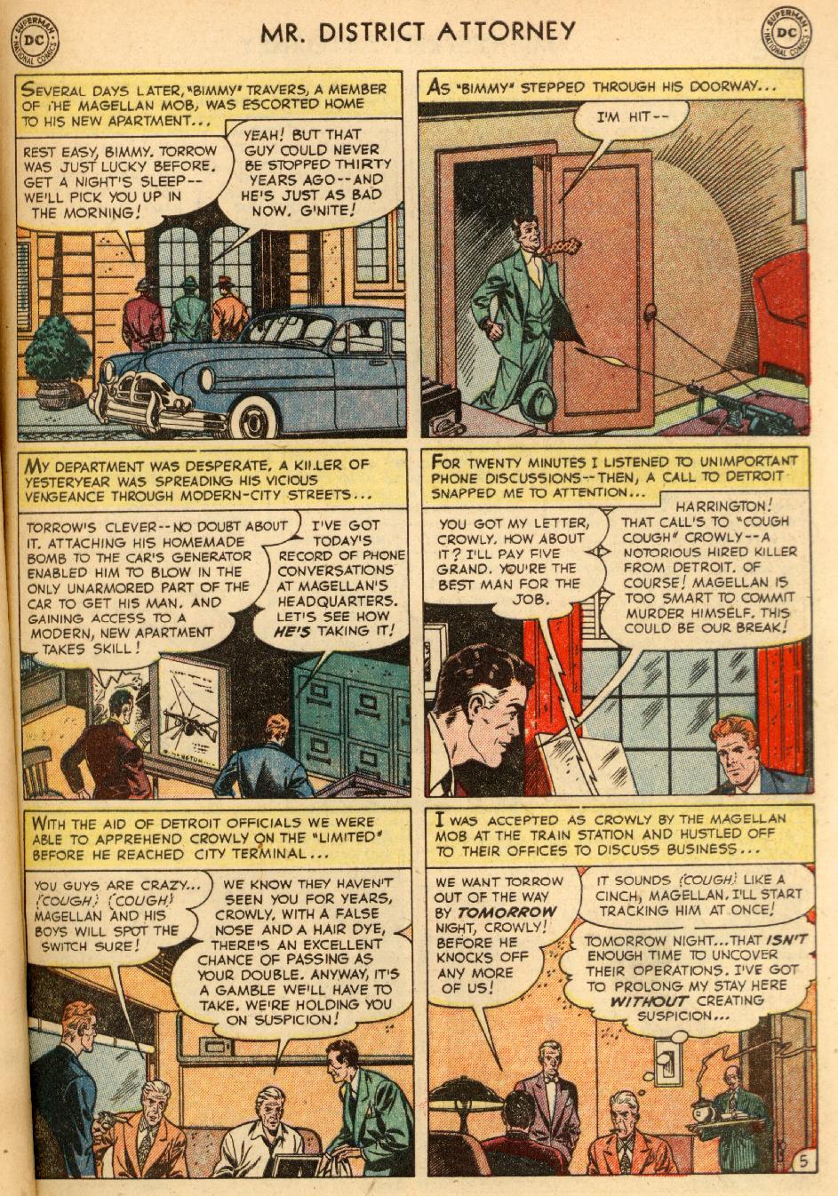 Read online Mr. District Attorney comic -  Issue #27 - 39